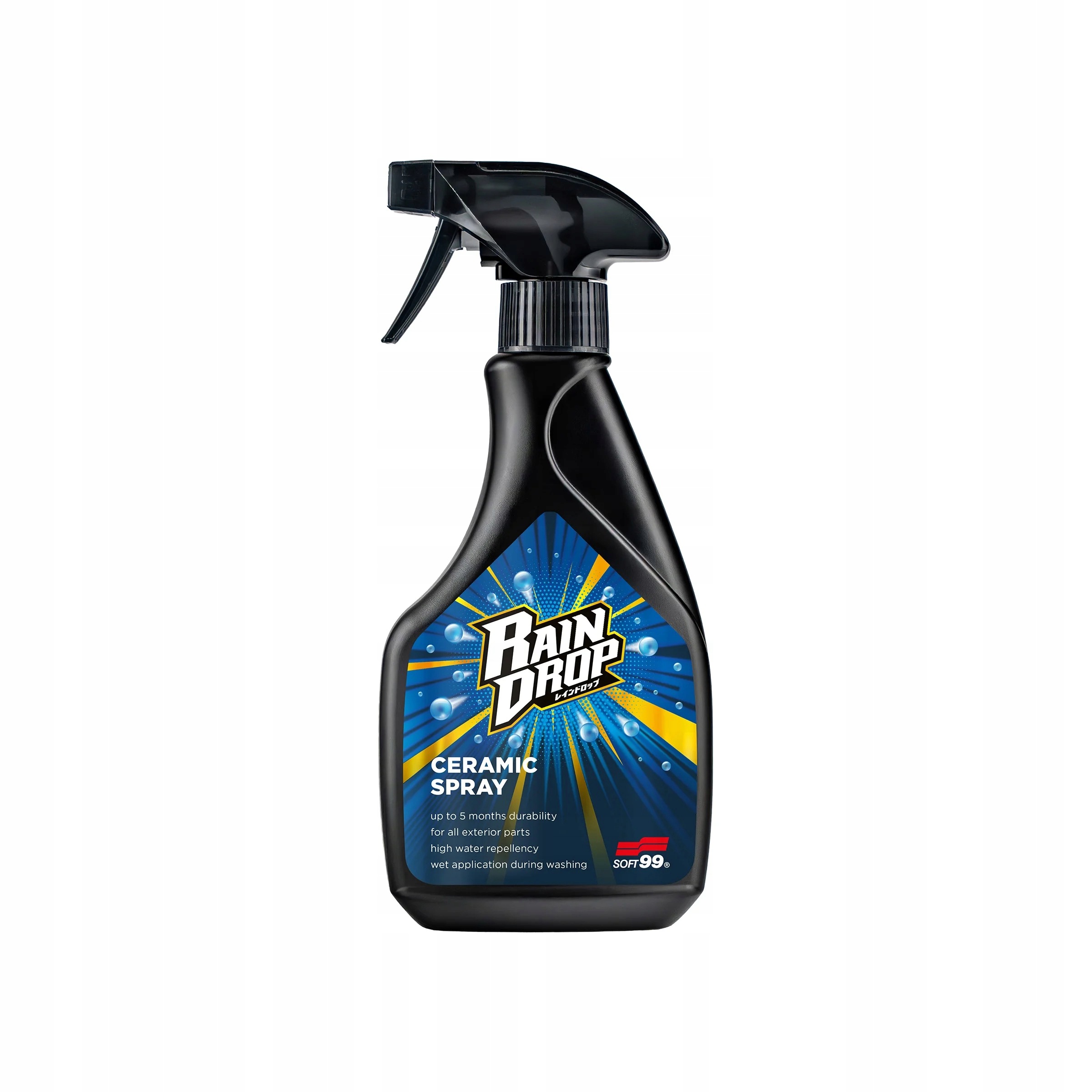 SOFT99 Rain Drop Ceramic Spray 500ml Rain Drop w sprayu przyjazny powłokom