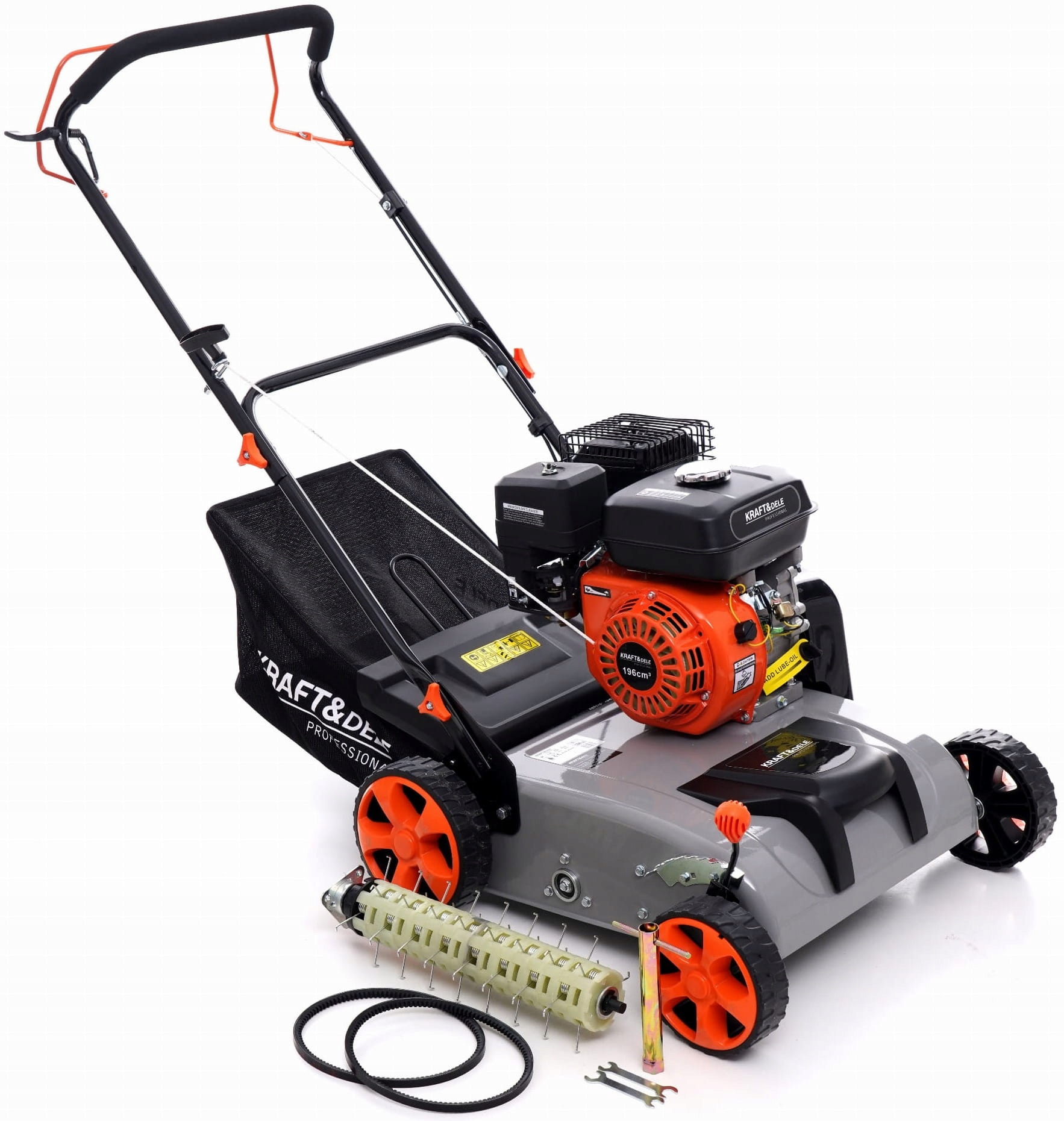 Benzínový Provzdušňovač A Vertikutátor 3V1 4,8 Kw 6,5 Km Kraft&dele KD5191