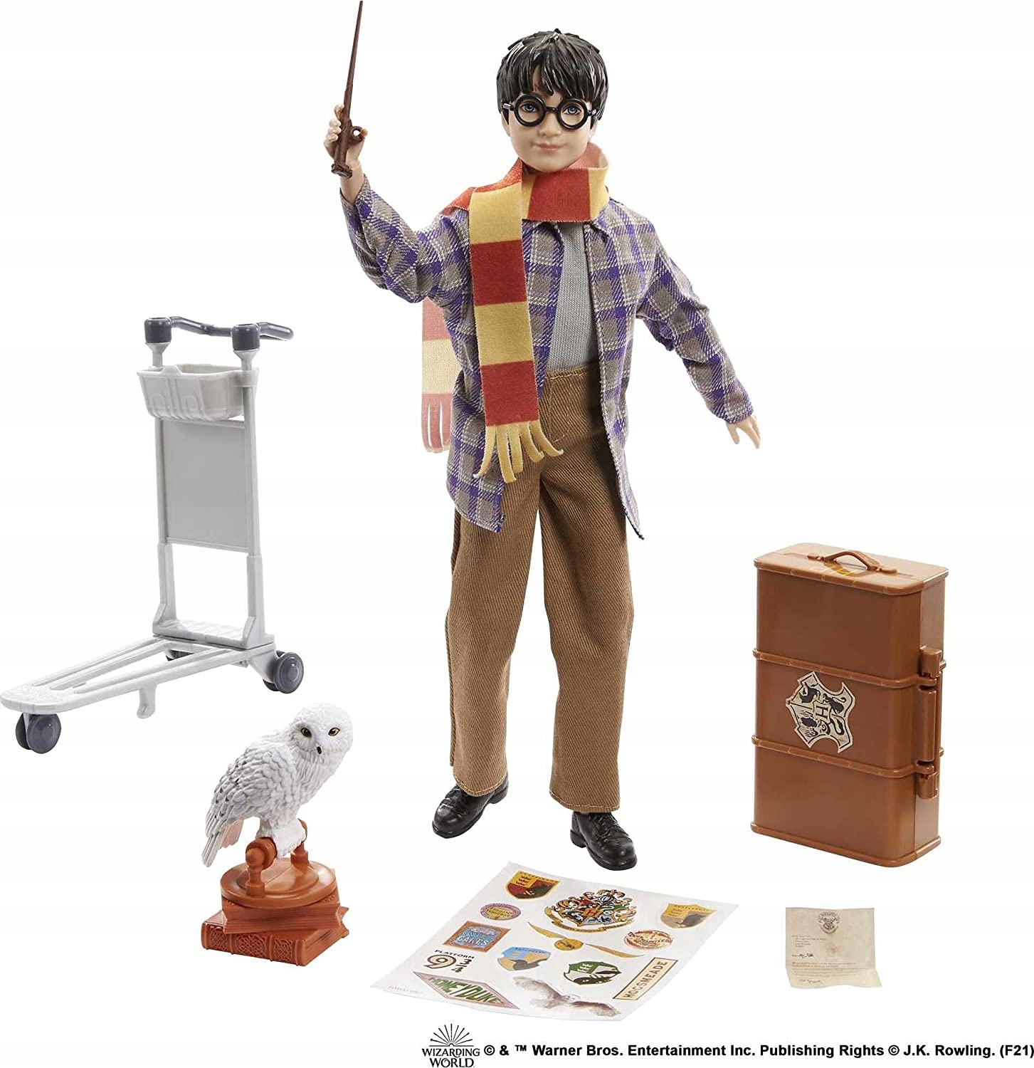 HARRY POTTER LALKA KOLEKCJONERSKA PERON 9 HOGWARTS Marka Mattel