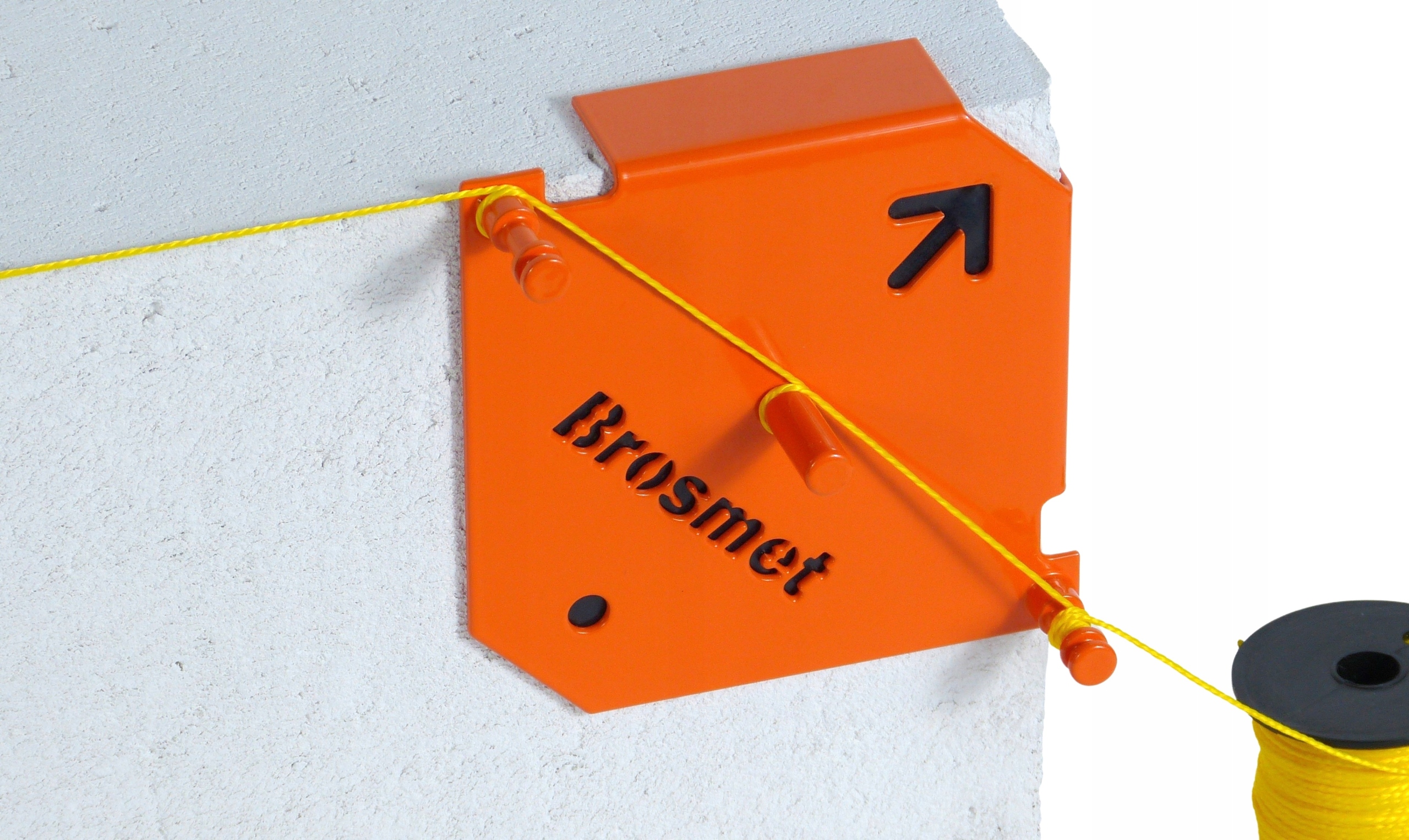 Liniał budowlany napinacz sznurka murarskiego LB-1 PRO Marka Brosmet