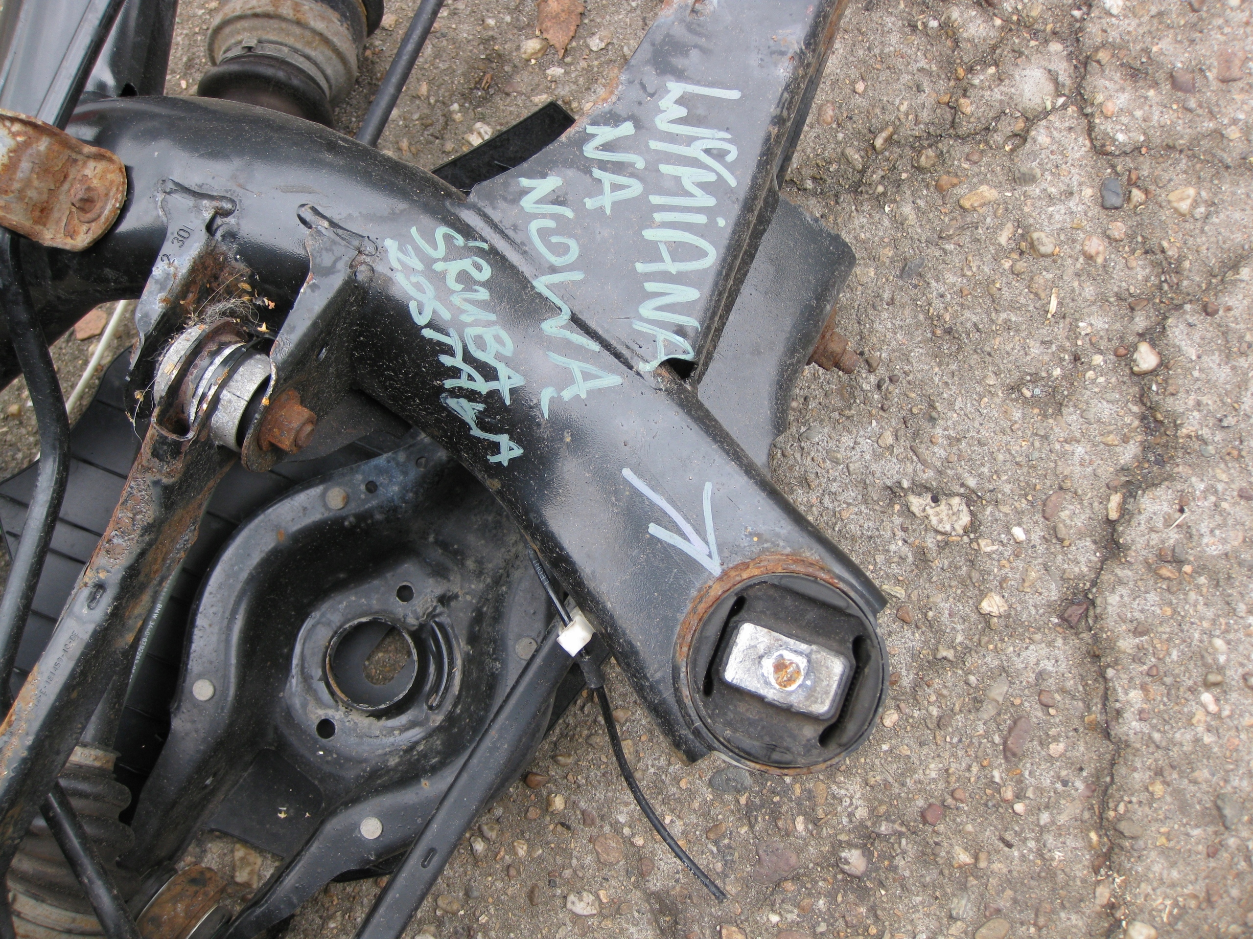 BMW F20 2.0D 14R Achsträger heck 6792505