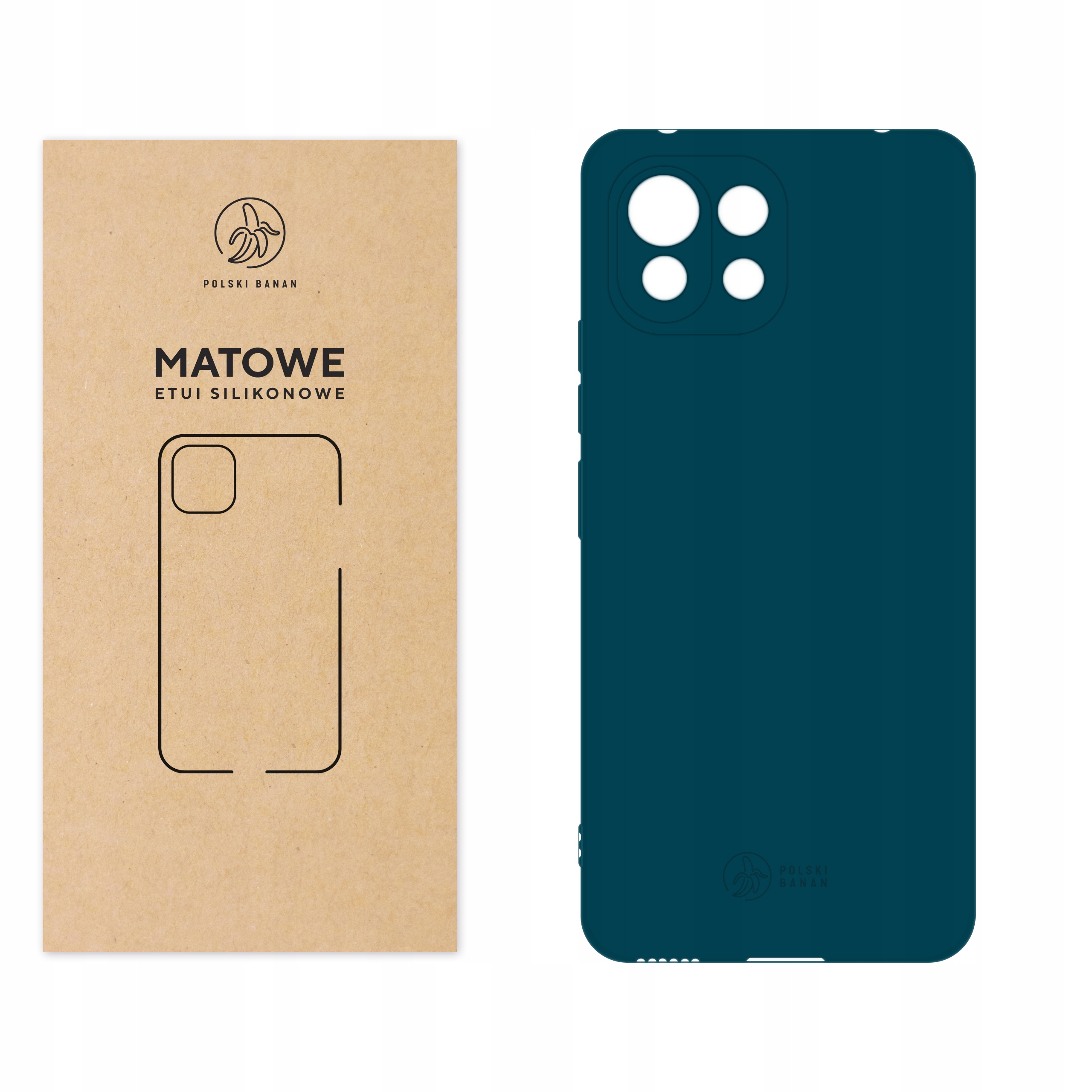 

Etui Matowe do Xiaomi Mi 11 Lite 5G morskie