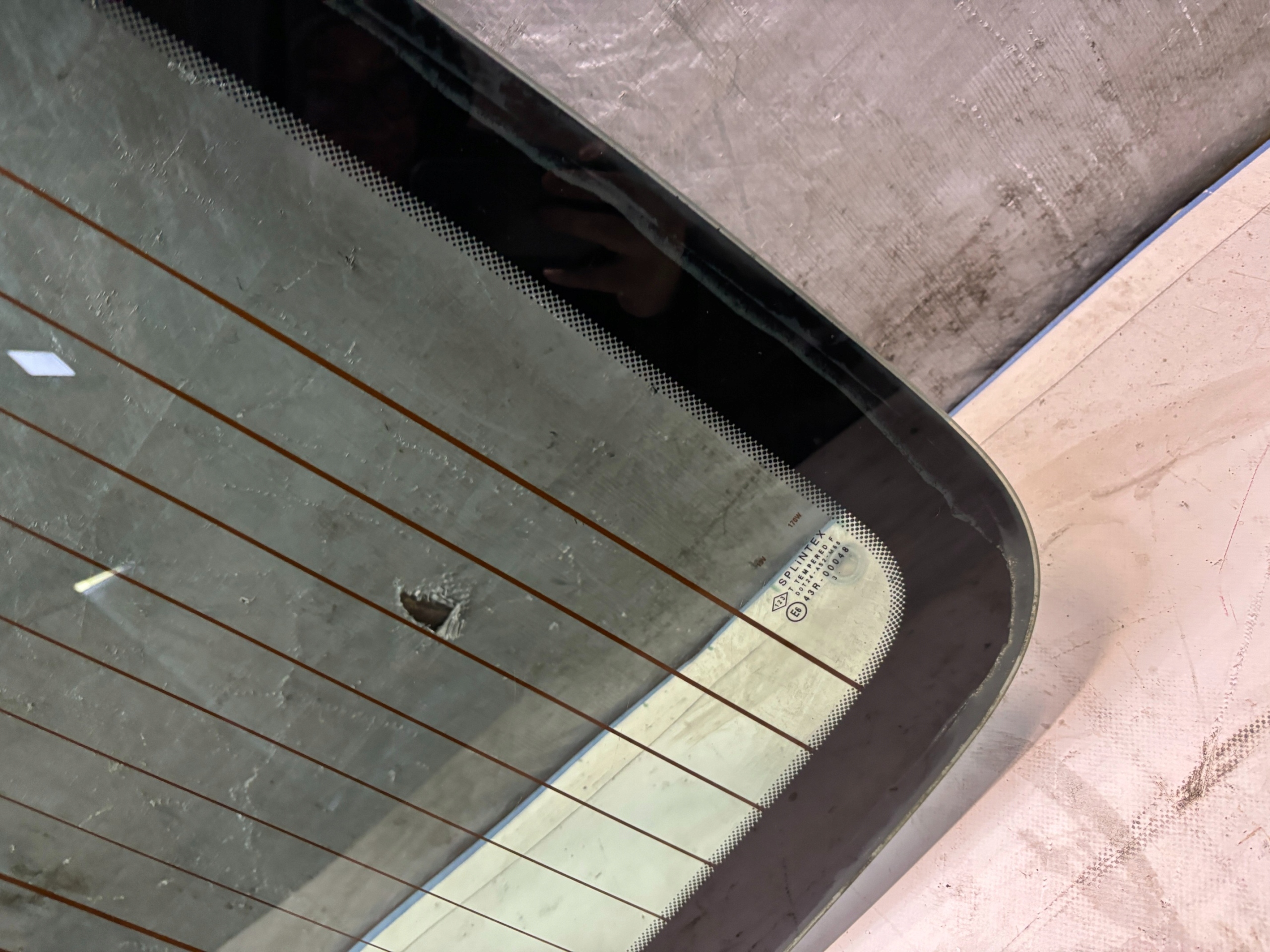 window door right rear part Opel Movano A lift