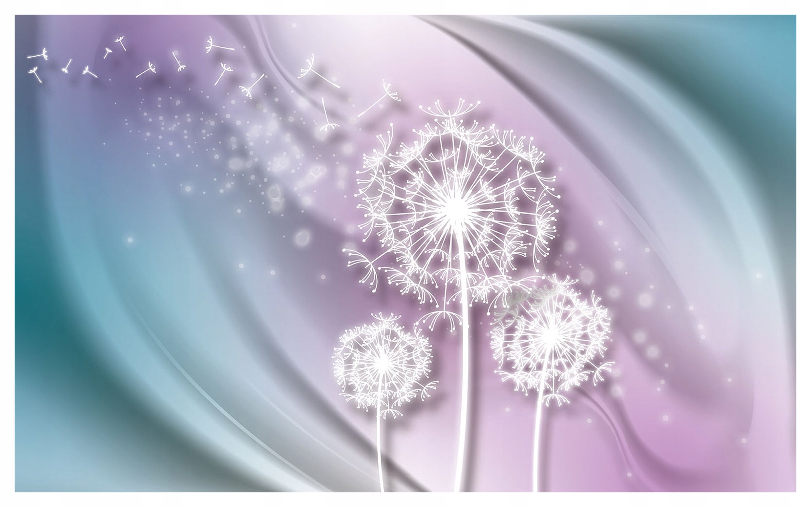 Vliesová fototapeta Pastelové dúchadlá jemný tanec 368x254 lepidlo