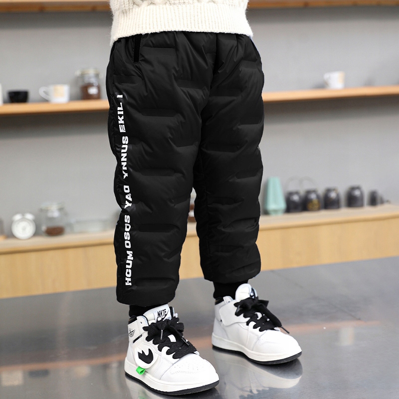 CIEPŁE GRUBE SPODNIE DRESOWE OCIEPLANE JOGGERY zimowe pikowane chłopięcy Fason proste