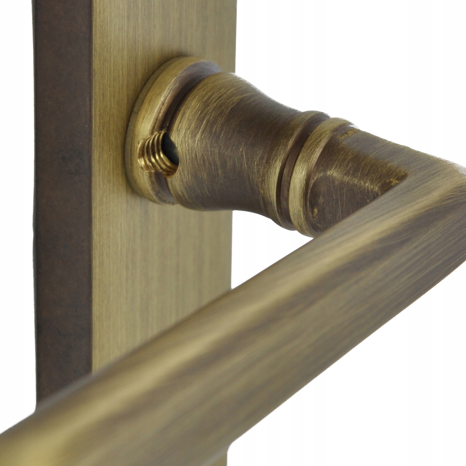 KLAMKA DRZWIOWA MOSIĘŻNA PATYNOWANA 72 mm WKŁAD Marka Handmet