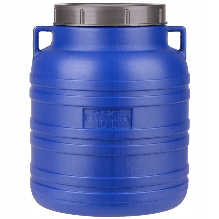 BECZKA ZBIORNIK NA WODĘ ZAKRĘCANA UCHWYT ATEST 10L