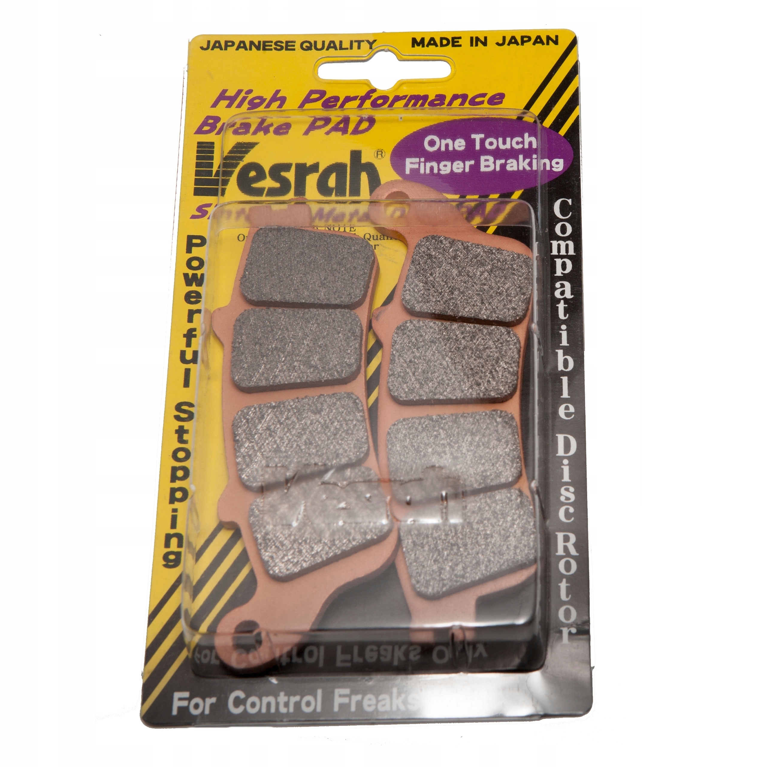 VD-165JL - VESRAH ГАЛЬМІВНІ КОЛОДКИ ДЛЯ HONDA VTX1800 2002-2008