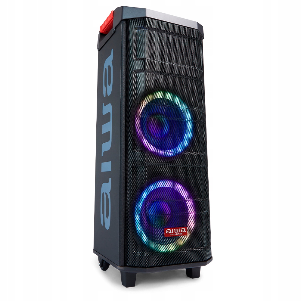 Aiwa KBTUS-608MKII 80W Bluetooth Mikrofon Karaoke Czarny