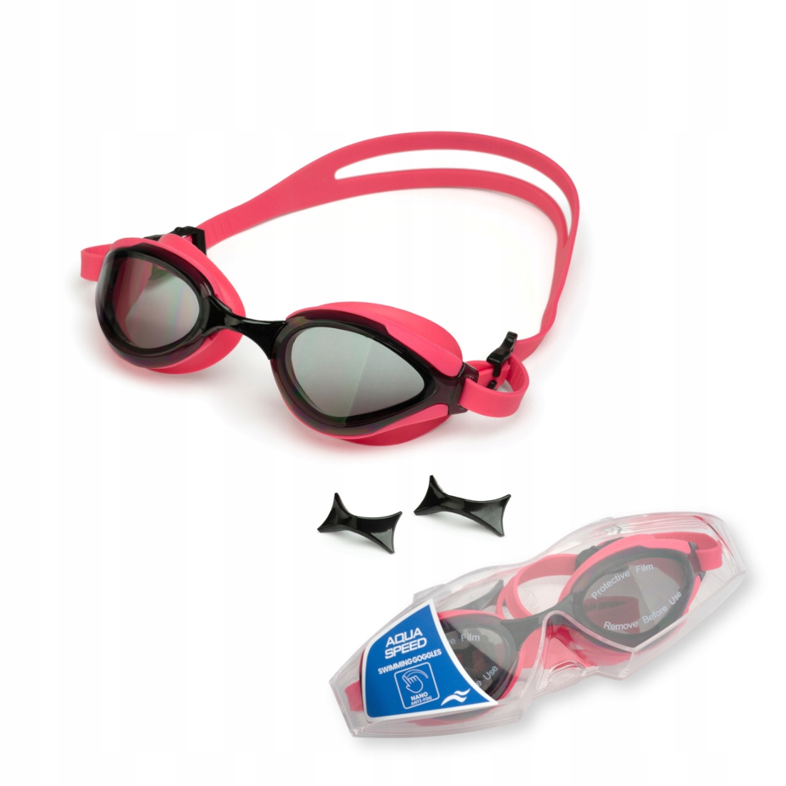 Okulary pływackie dla dorosłych Aqua Speed Eos Nano Anti-Fog kol.03