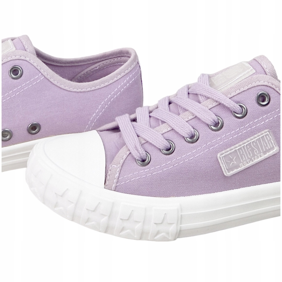 Big Star Trampki fioletowe JJ274496 r. 38 Wysokość niskie
