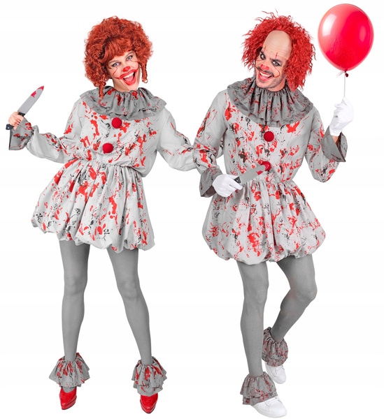Kostým Klaun Klauna Z Hororu Převlek Pro Dospělé Unisex Halloween XL