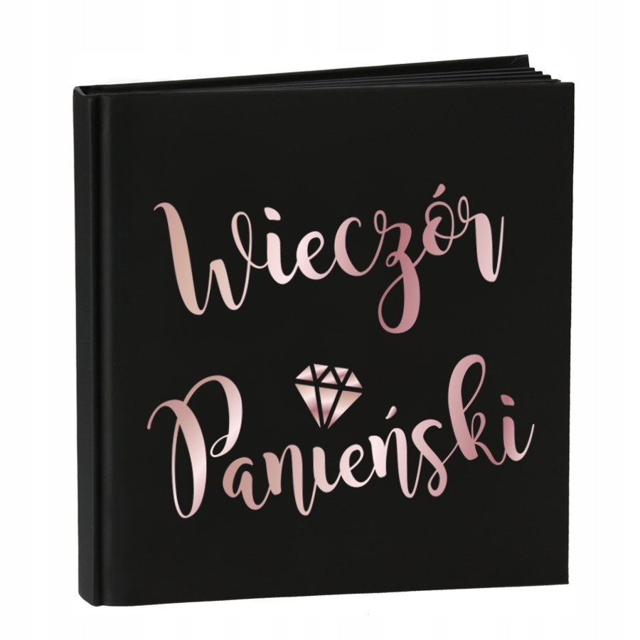 

Album na wieczór panieński |księga gości Rose Gold
