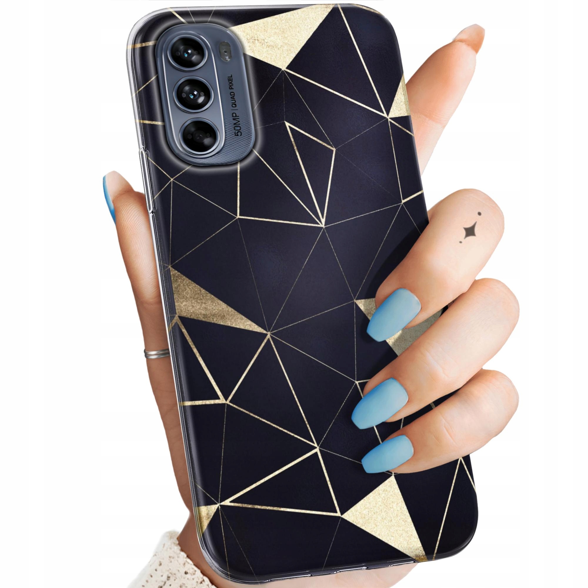 Etui Do Motorola Moto G62 5G TOP100 Design Z Nadrukiem Obudowa +szkło
