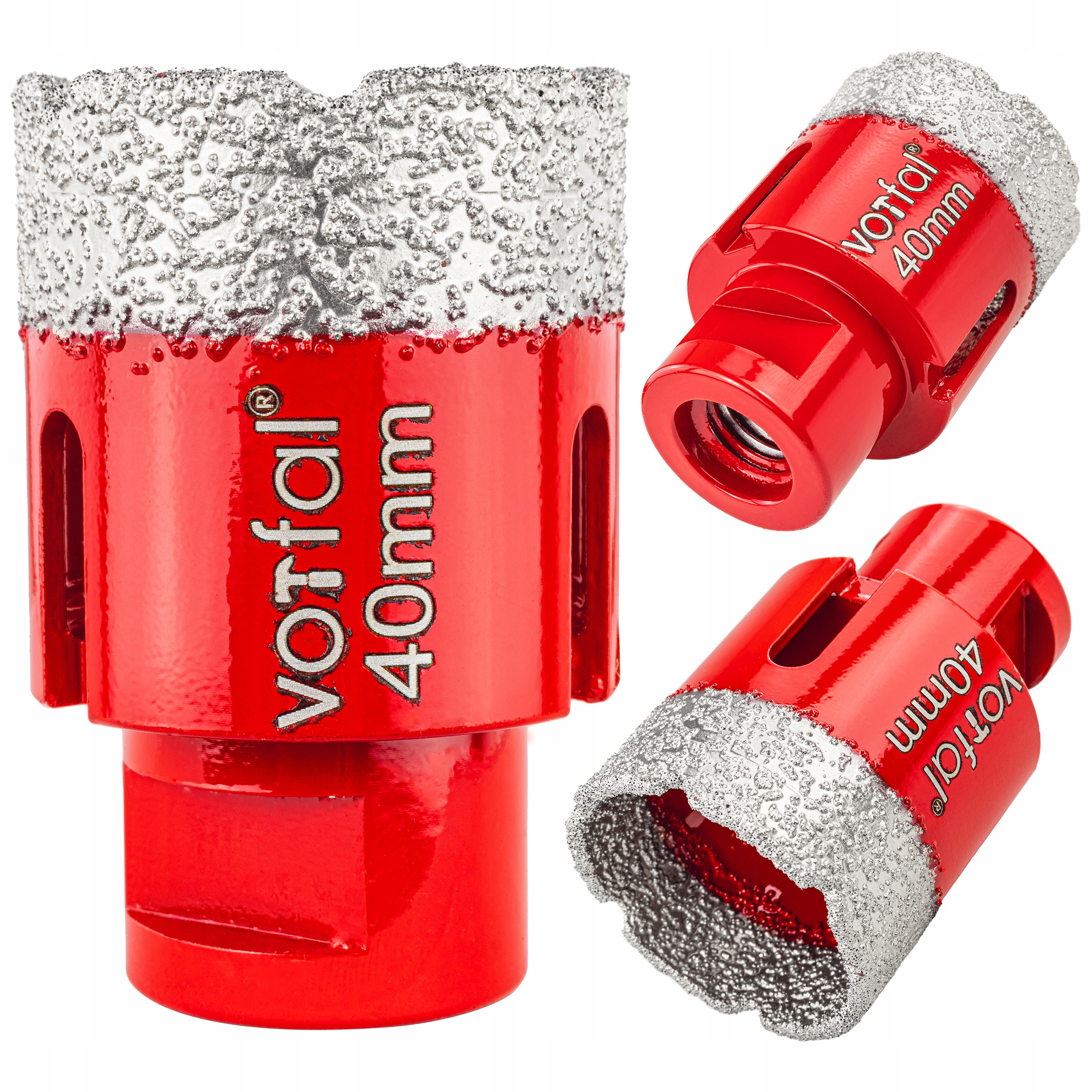 WIERTŁO DIAMENTOWE 40MM KORONKA OTWORNICA M14 GRES