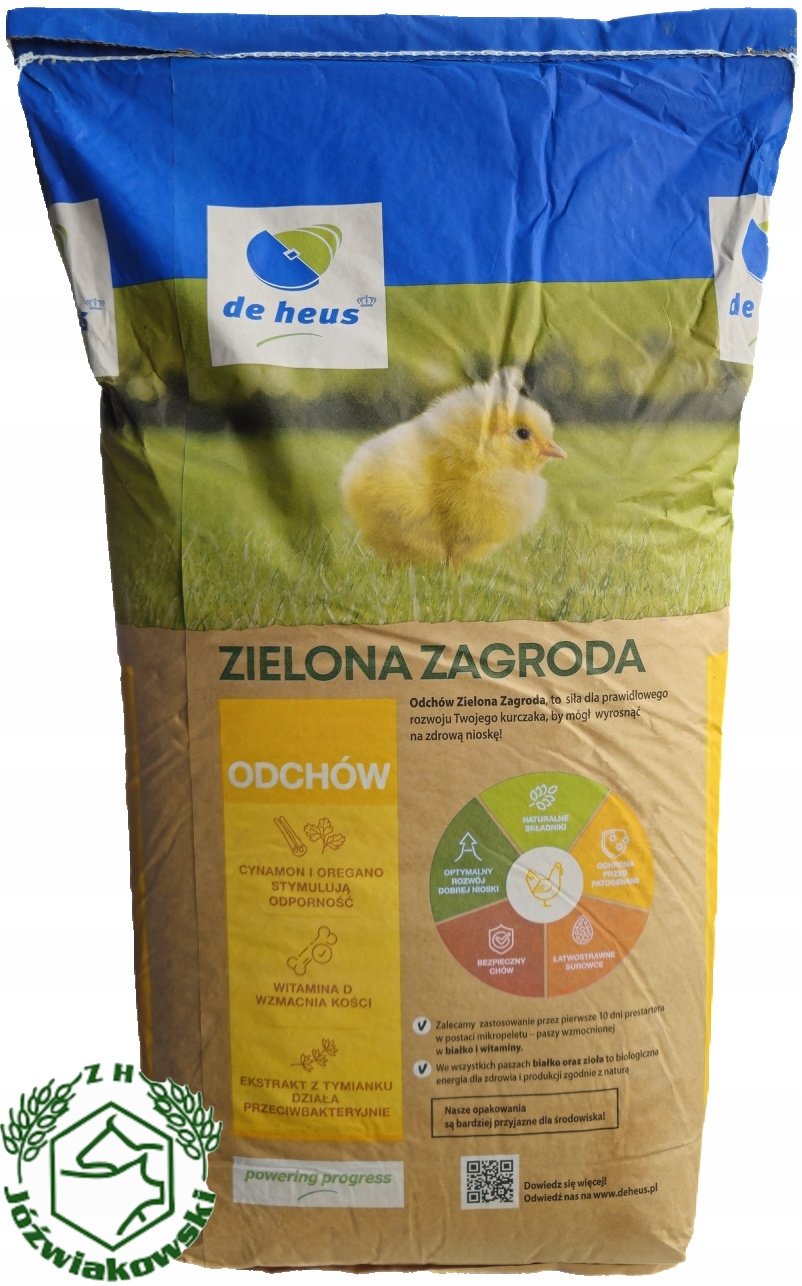 Pasza dla kurcząt Odchów 1 De heus 25 kg