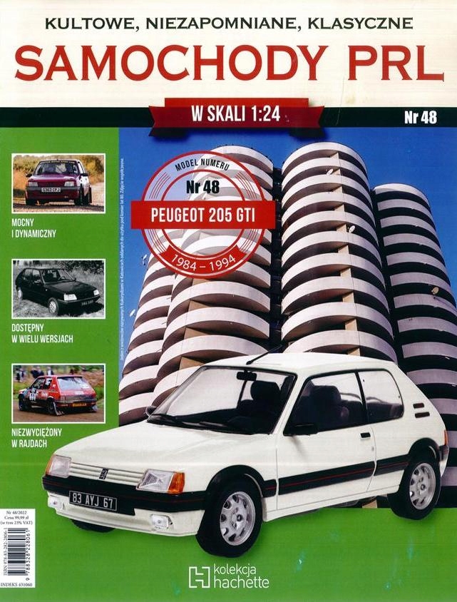 Kultowe Samochody Prl nr 48 Peugeot 205 Gti