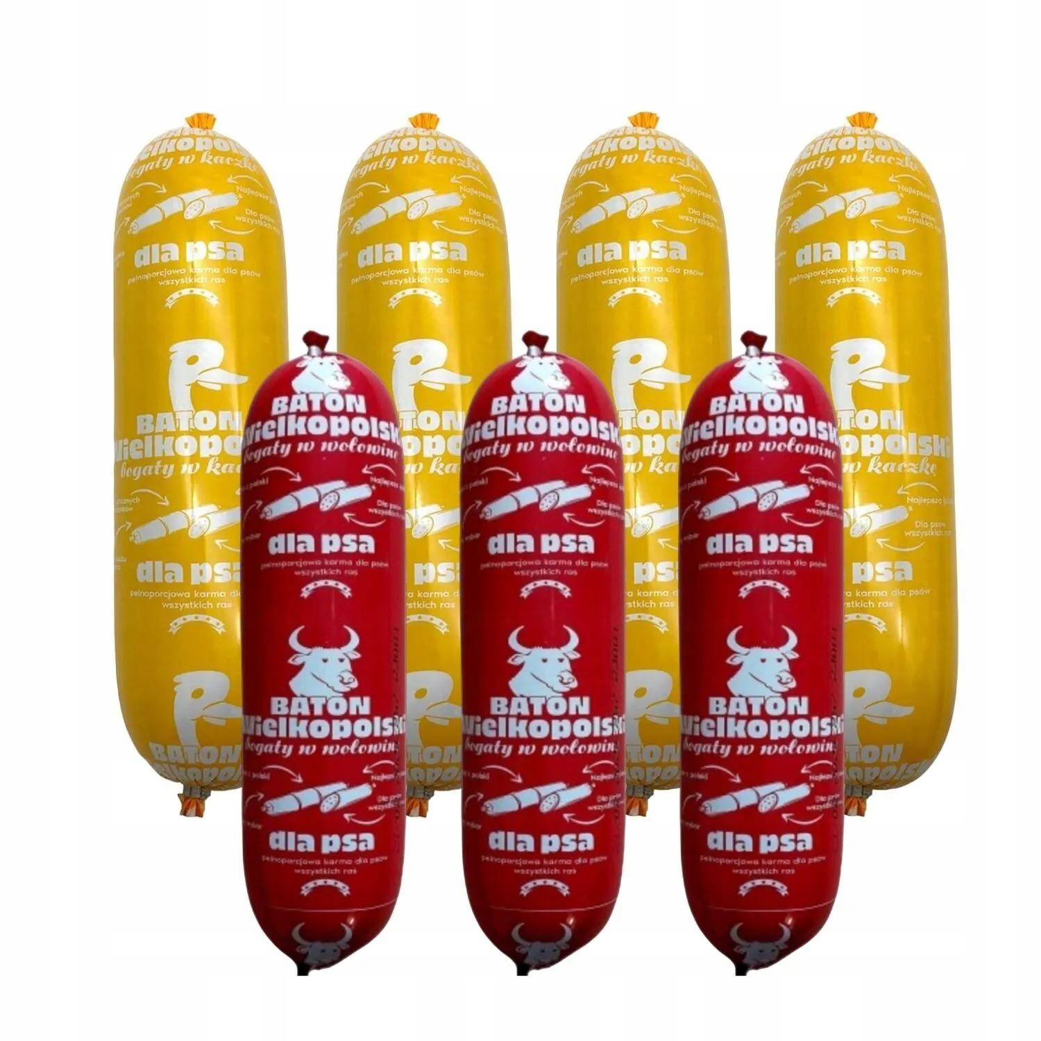 Levně Velkopolská tyčinka pro psa 30x900 g kachna hovězí, vysoká kvalita