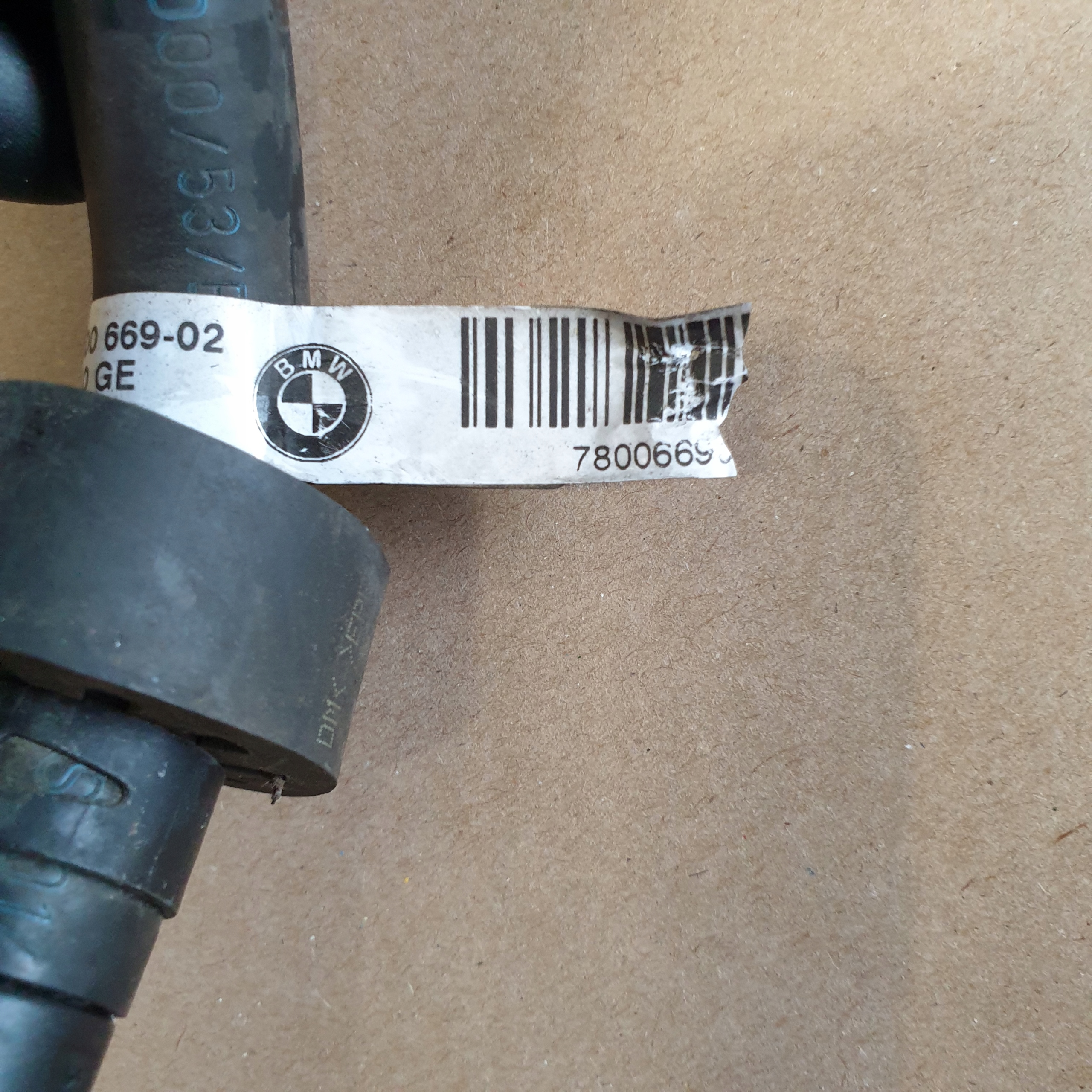 fuel line BMW 1 E87 3 E90 2.0D N47 OE 7800669 OE