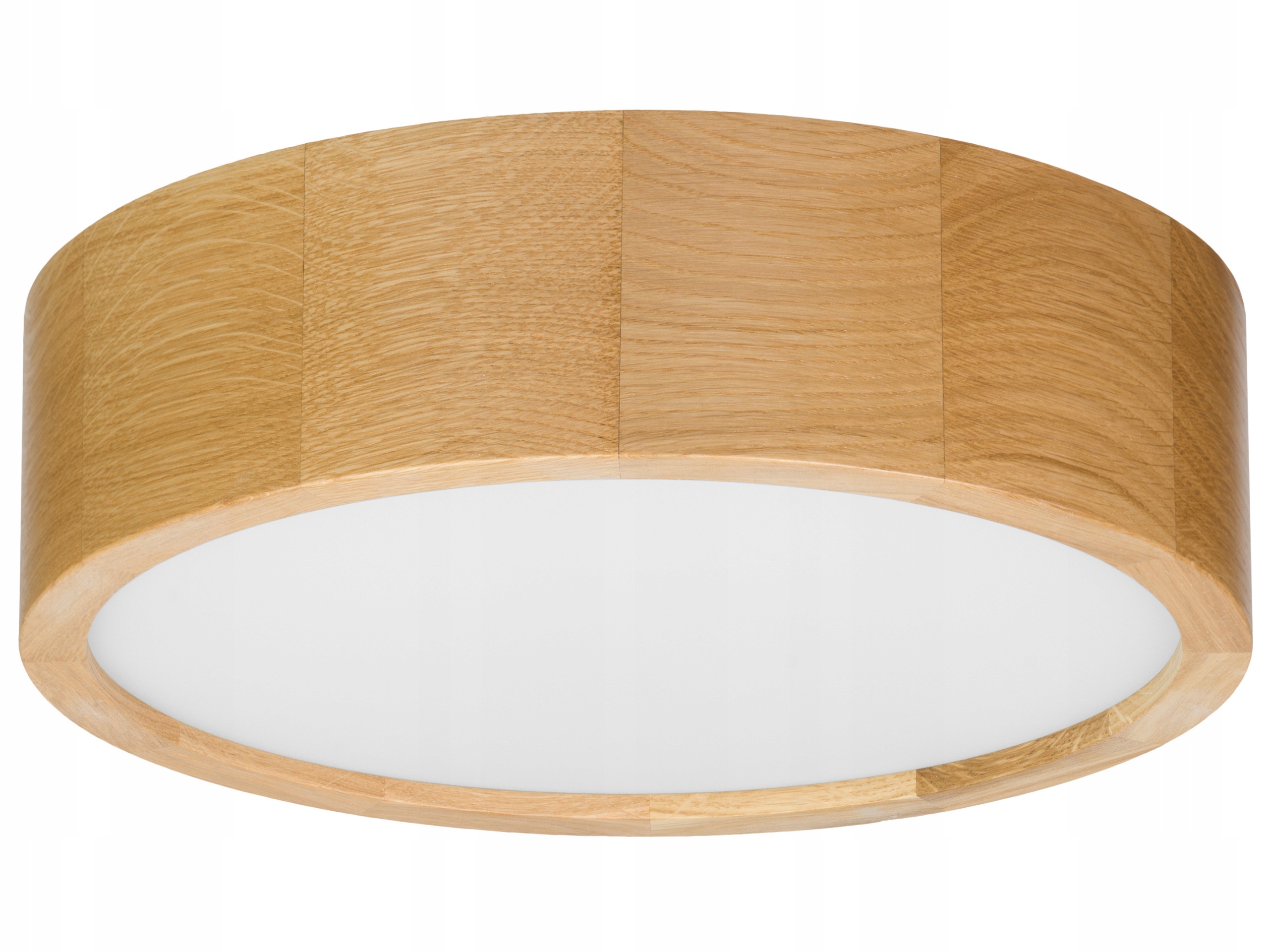 Drevená stropná lampa Leja Stropné Svietidlo 1xE27 Dub do obývačky, kuchyne, Štýlová