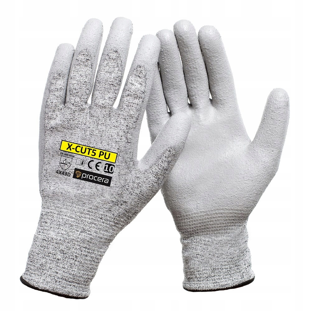 

Rękawice robocze X-CUT5 Pu antyprzecięciowe #9
