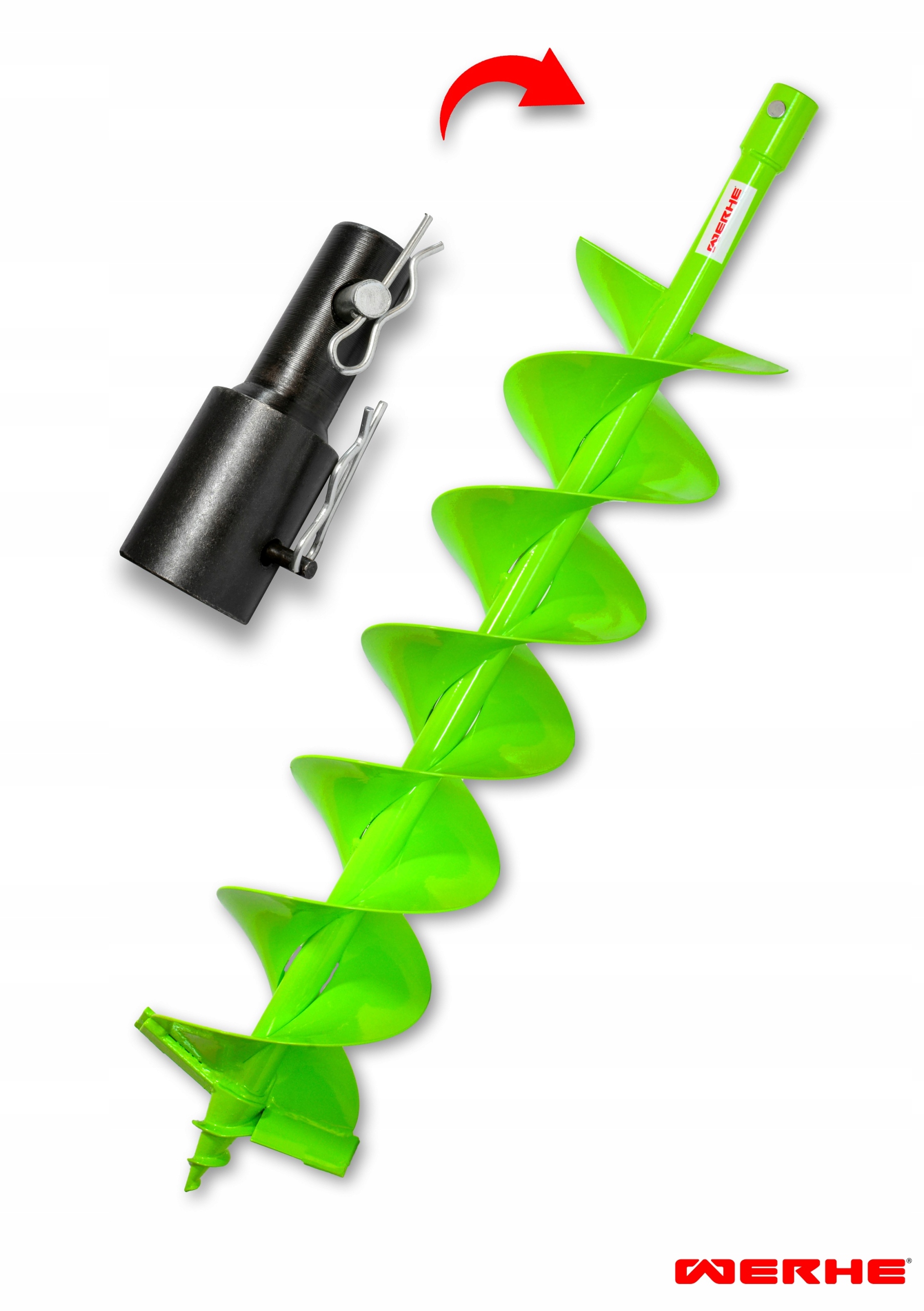 Świder Wiertło do Gleby 150H mm Adapter Stihl