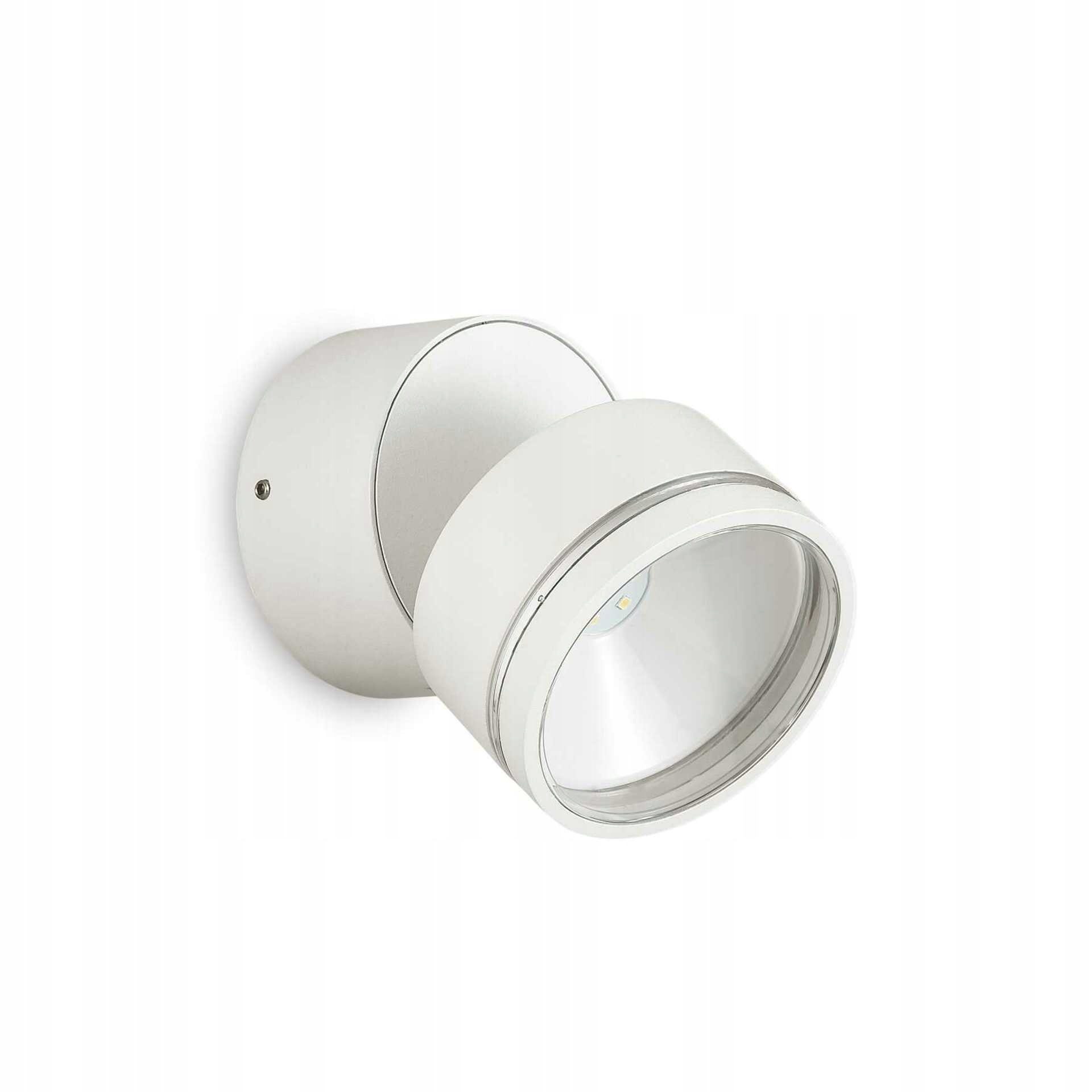 Vonkajšie Led svietidlo Ideal Lux Omega Round 7W 3000K IP54 biela