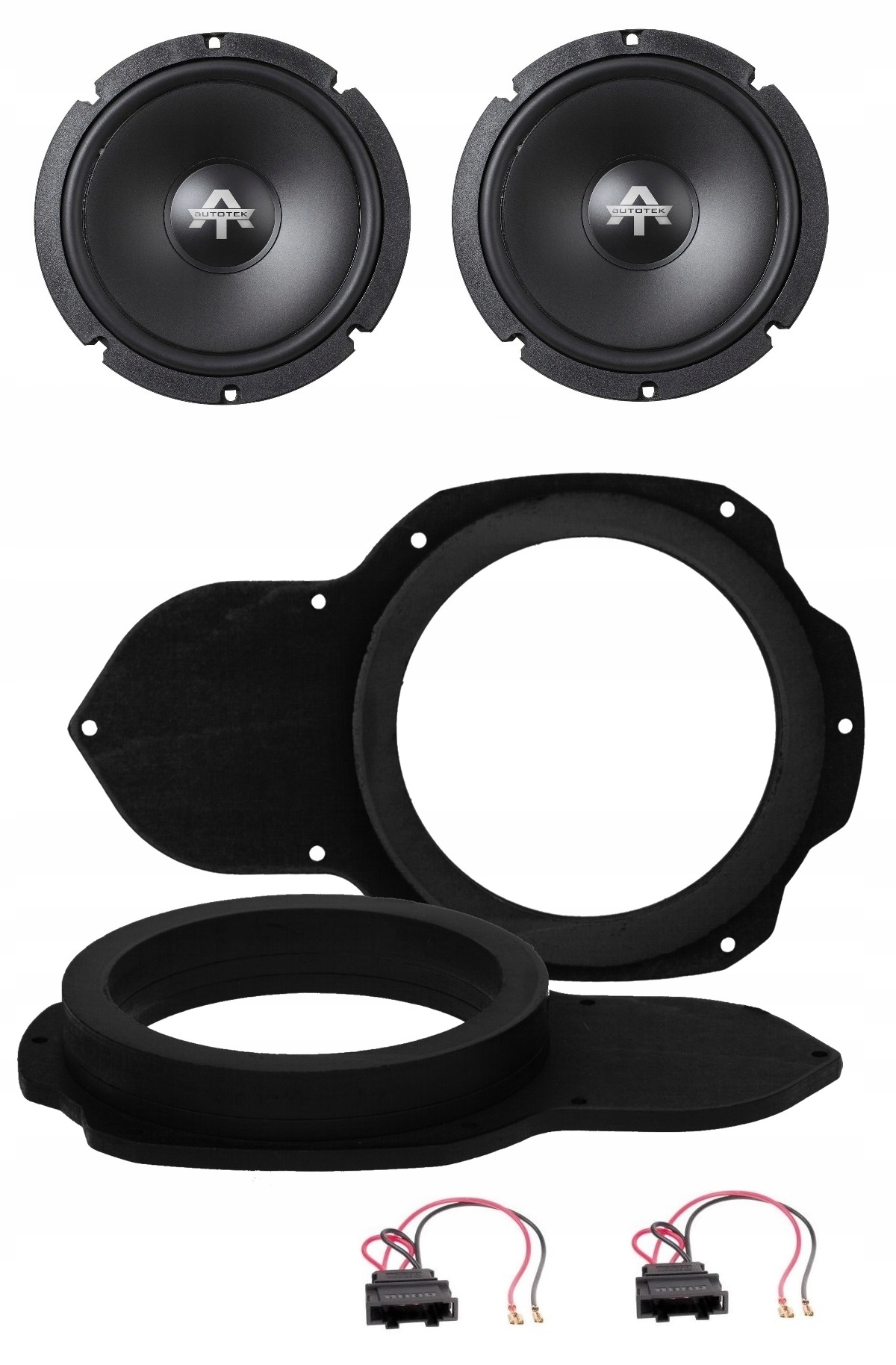 Autotek ATX6.2W Reproduktory Distanční Vw Passat B6 CC