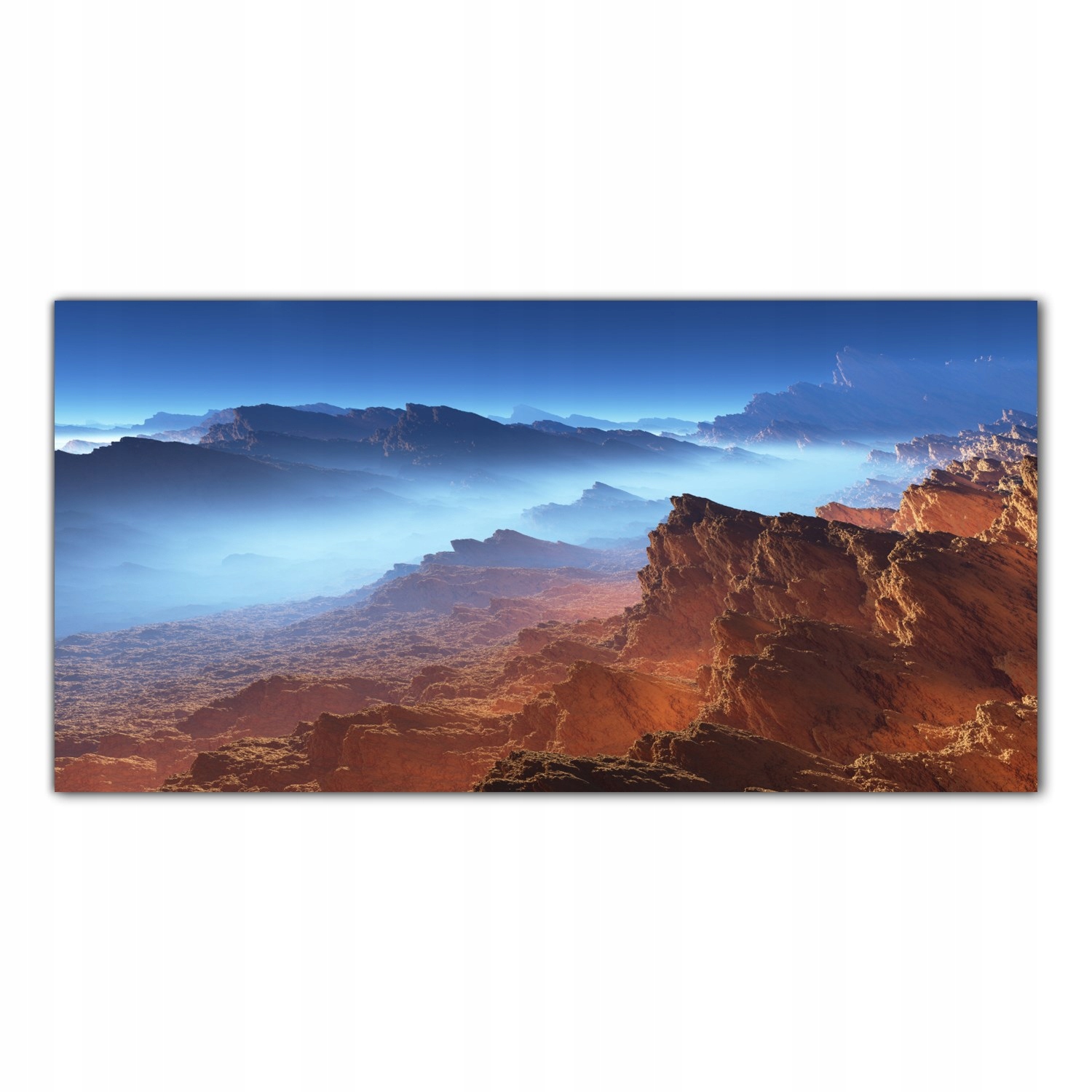 

Obraz na szkle Foto Skały Wzgórza Krajobraz 100x50