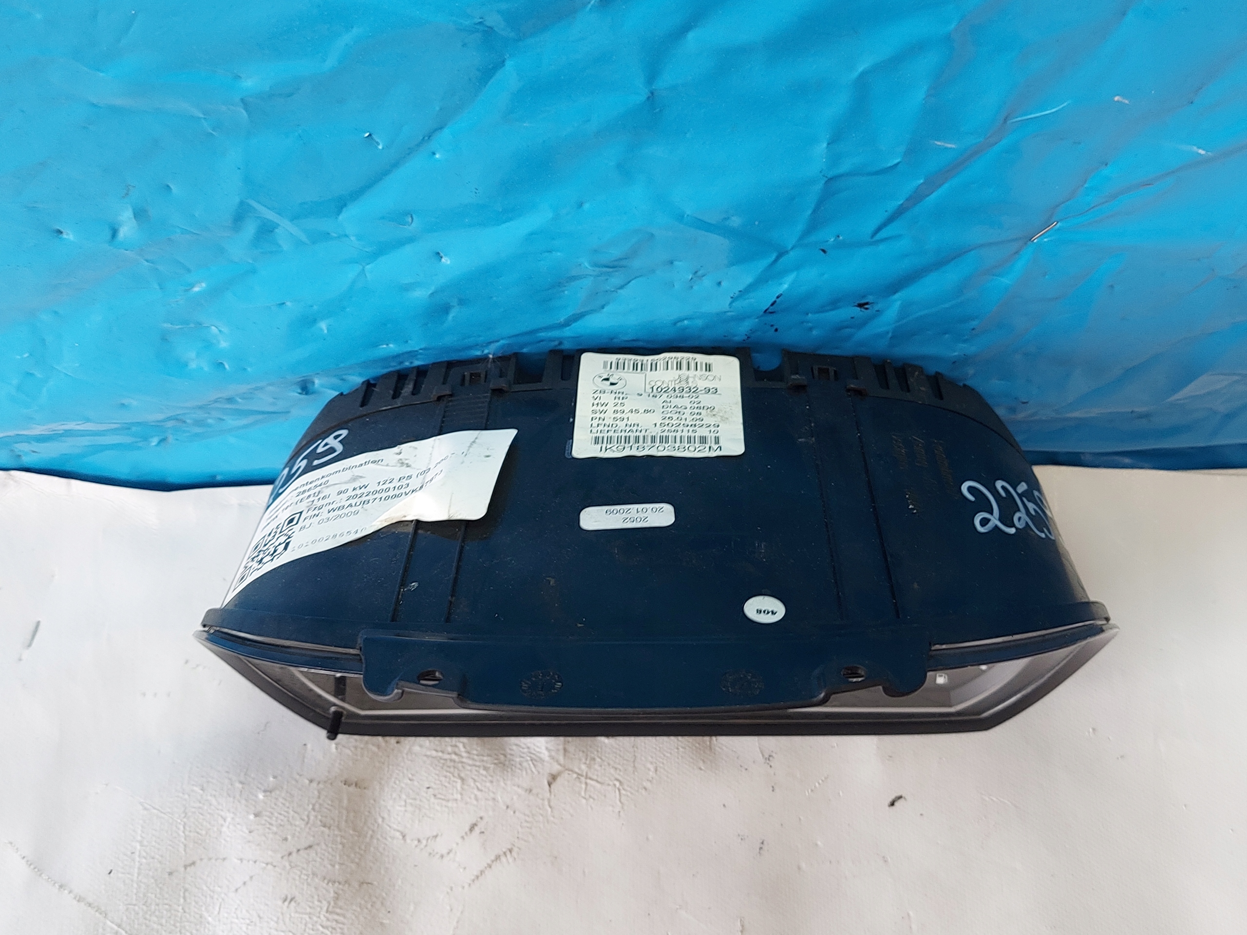 dials clock BMW 1 E81 116i 102493293