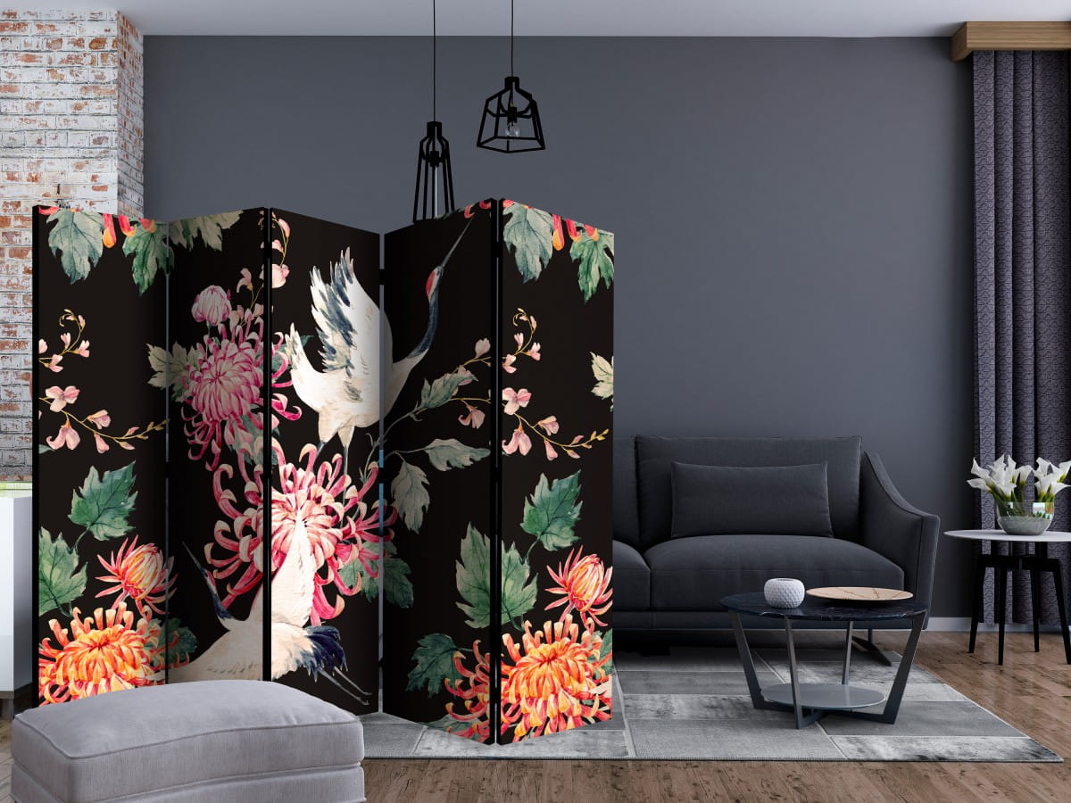 Parawan 5-częściowy - Kraina wolności II Szerokość parawanu 225 cm