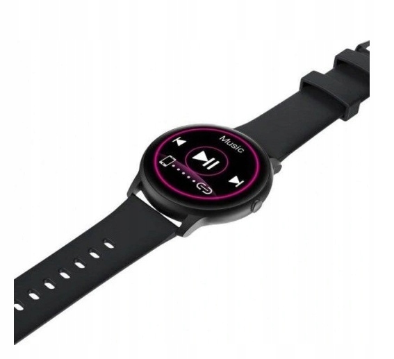 Smartwatch Mi ImiLab KW66 Czarny Kształt koperty okrągła