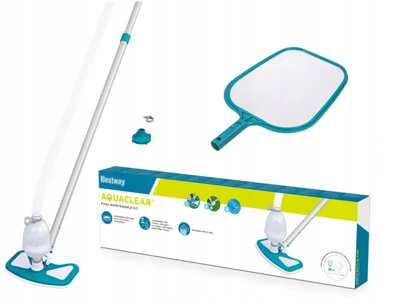 Komfortní Výkonný Vysavač Pro Čištění Bazénu Bestway 58234 Aquaclear