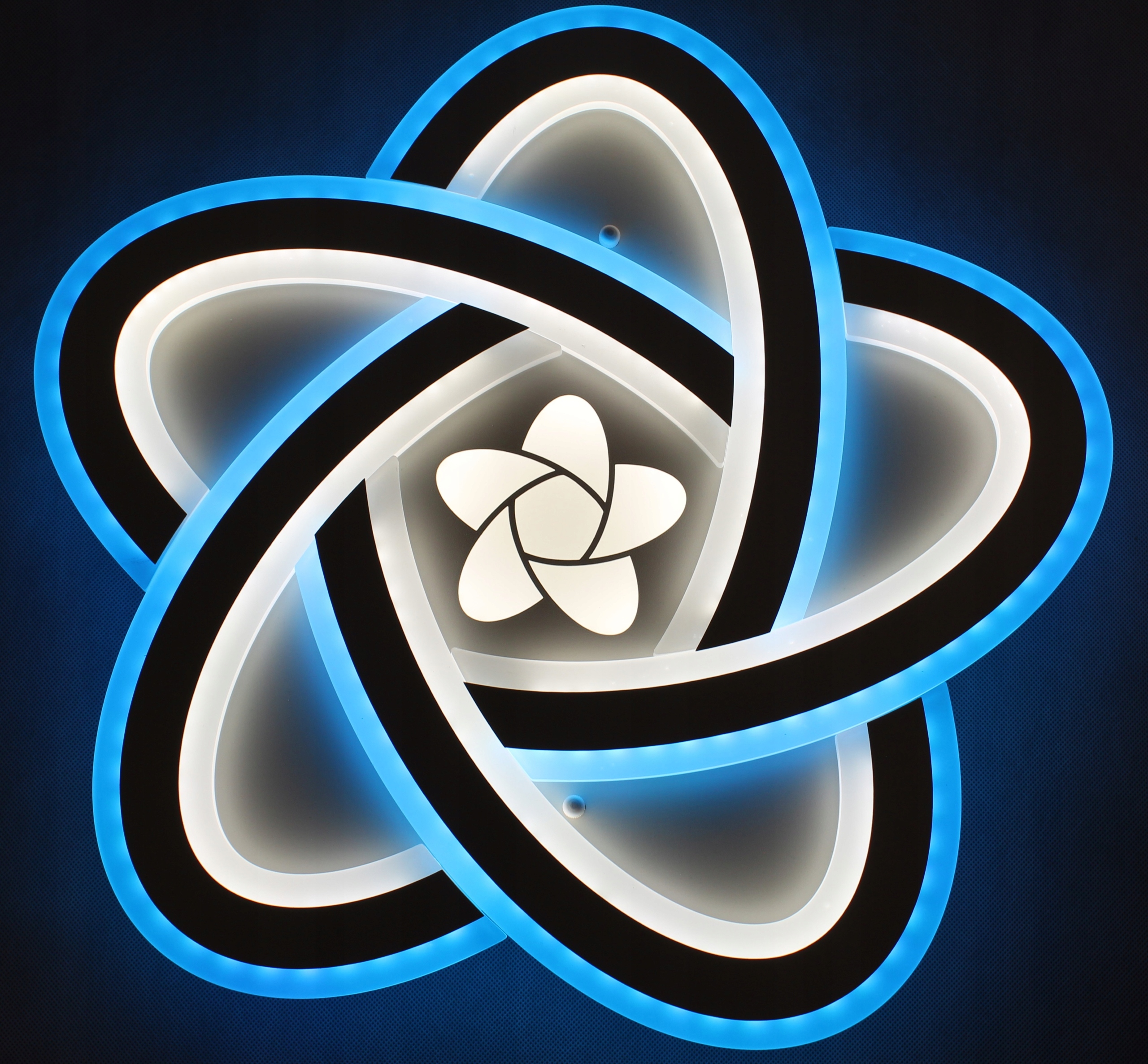 LAMPA LED SUFITOWA PLAFON RING ŻYRANDOL OPRAWA RGB + PILOT Rodzaj plafon