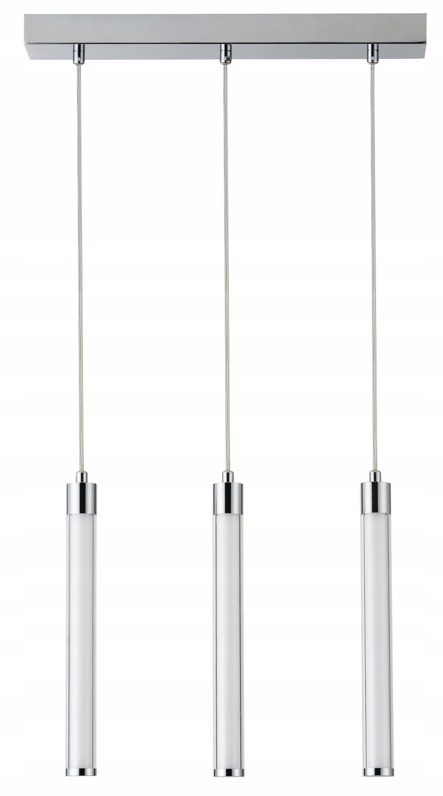 Moderní lišta s 3 Led moduly Walsh nad kuchyňským ostrůvkem pro jídelní stůl