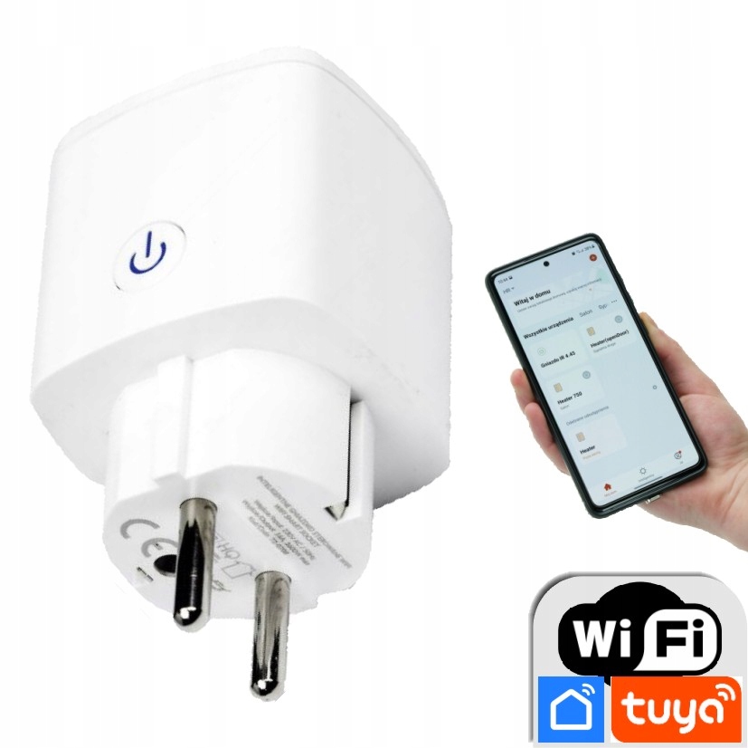 

Gniazdo WiFi Tuya do panel podczerwień grzejnik Ir
