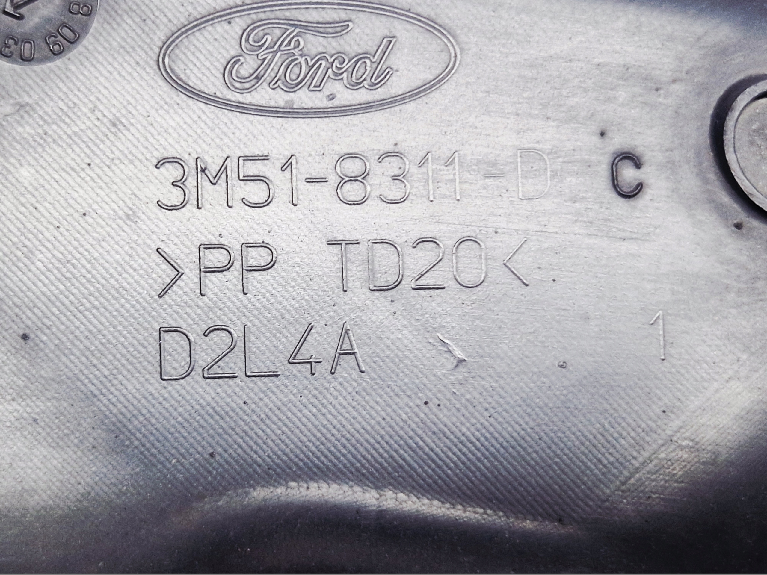 FORD C-MAX MK1 luftansaugkanal links 3M51-8311-DC
