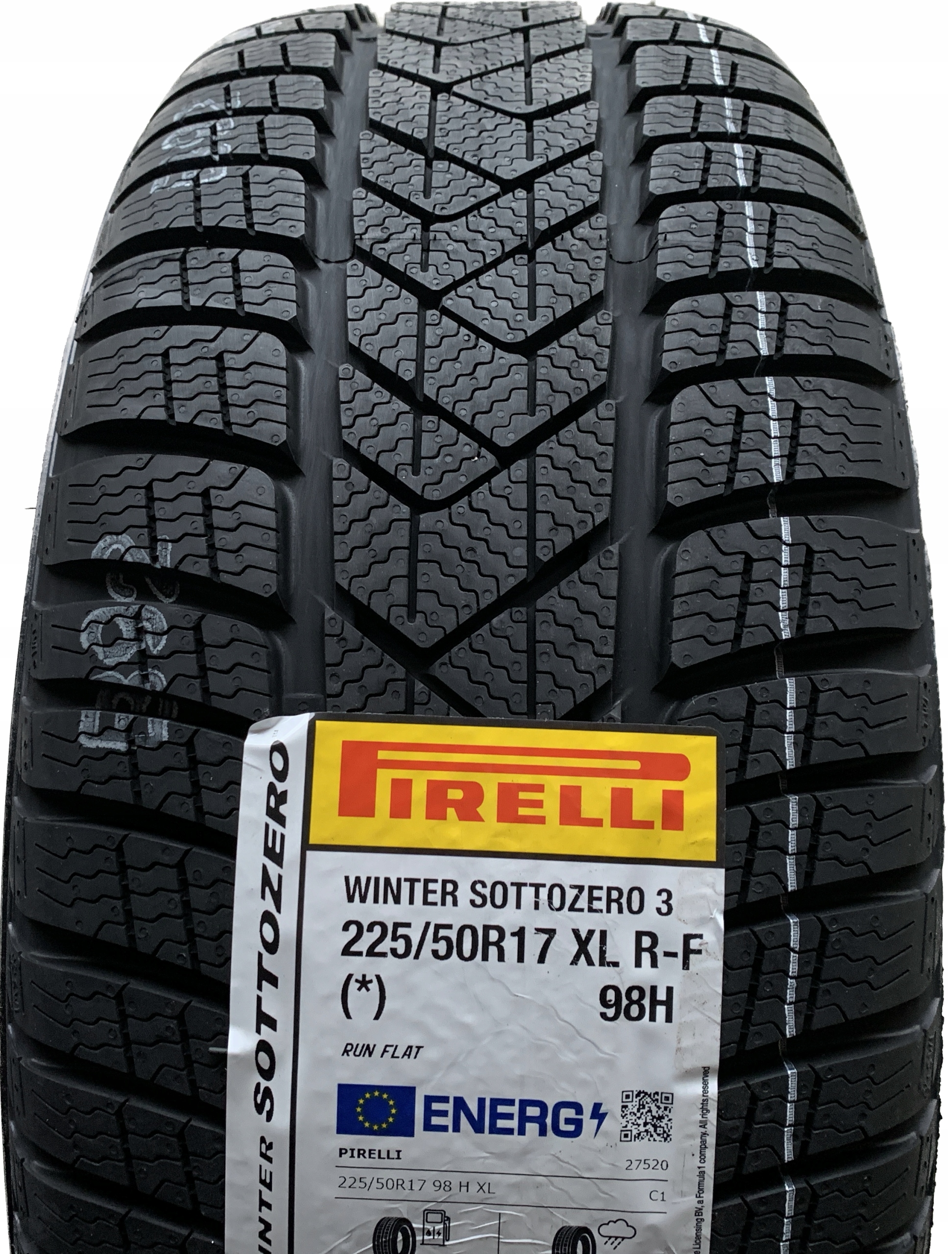 

4x Pirelli 225/50/17 225/50R17 Run Flat * Bmw Zima