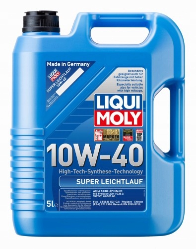 Motorový Olej 10W40 5L Leichtlauf SUPER-9505 Liqui