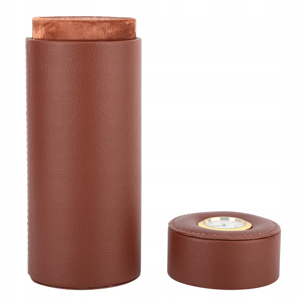 HUMIDOR NA CYGARA Z NAWILŻACZEM + HIGROMETR PUDEŁKO ZESTAW