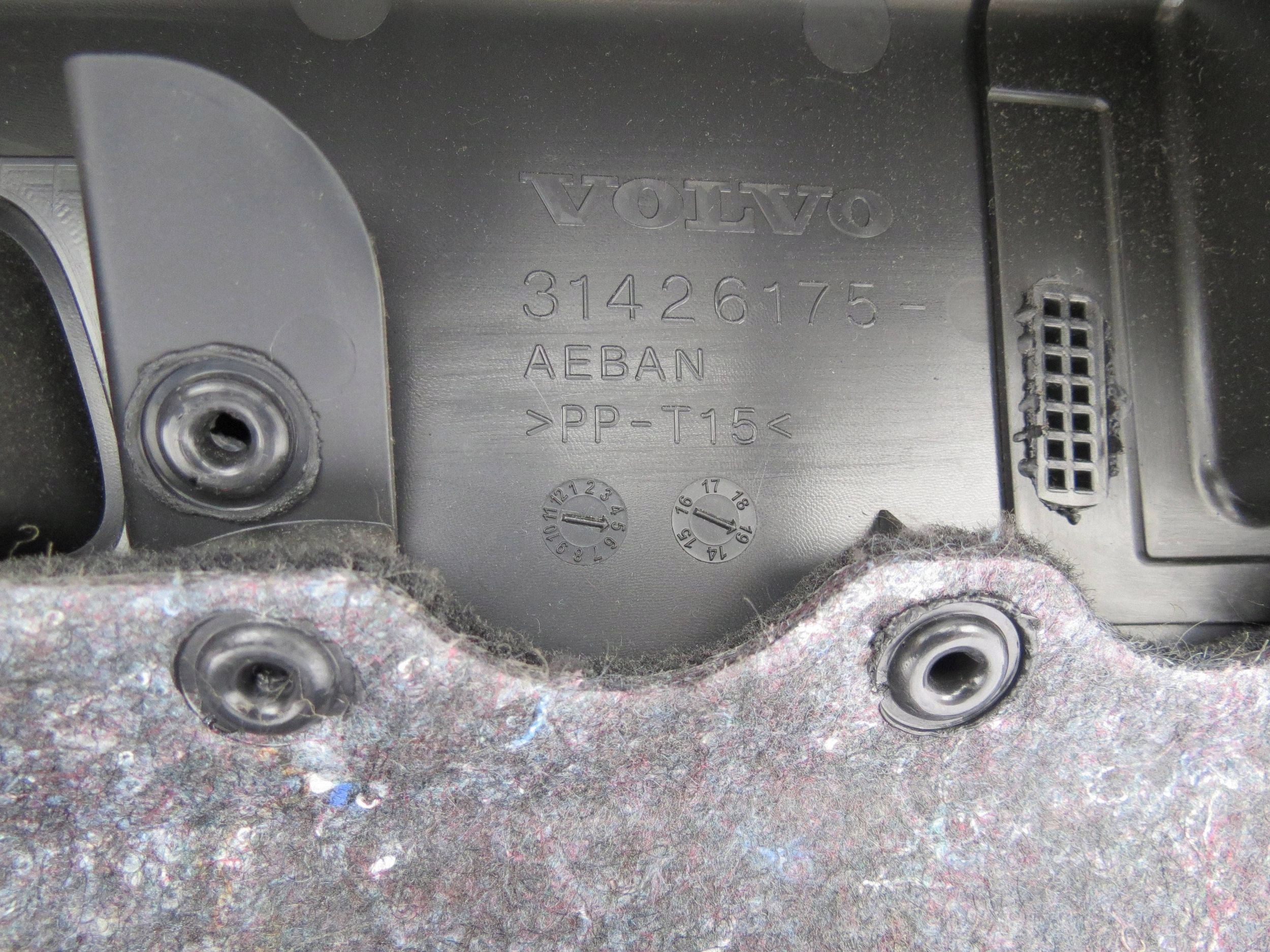 side upholstery boot right VOLVO V90 CROSS COUNTRY 31426175