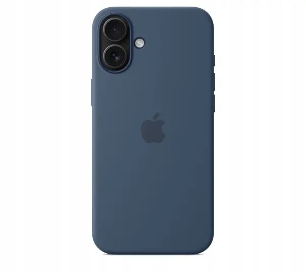 Etui Silikonowe Apple iPhone 16 Plus MYYA3ZM/A Denim Silicone Case Plecki