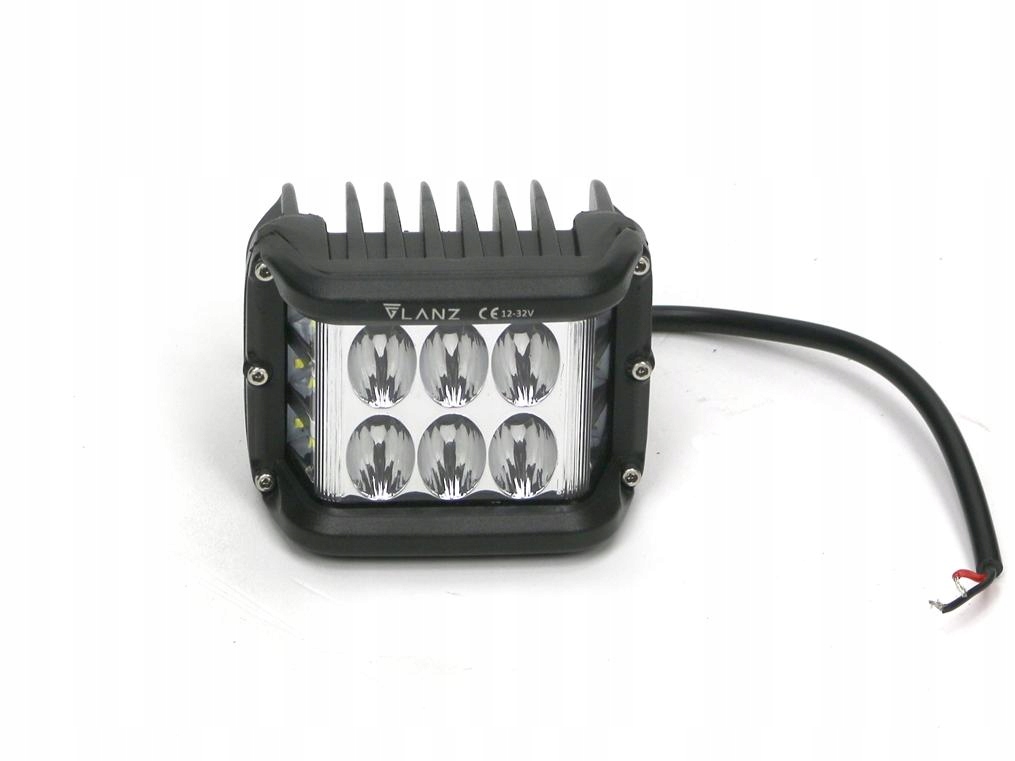 Pracovní lampa čtvercová širokoúhlá 48W 12LED Glanz