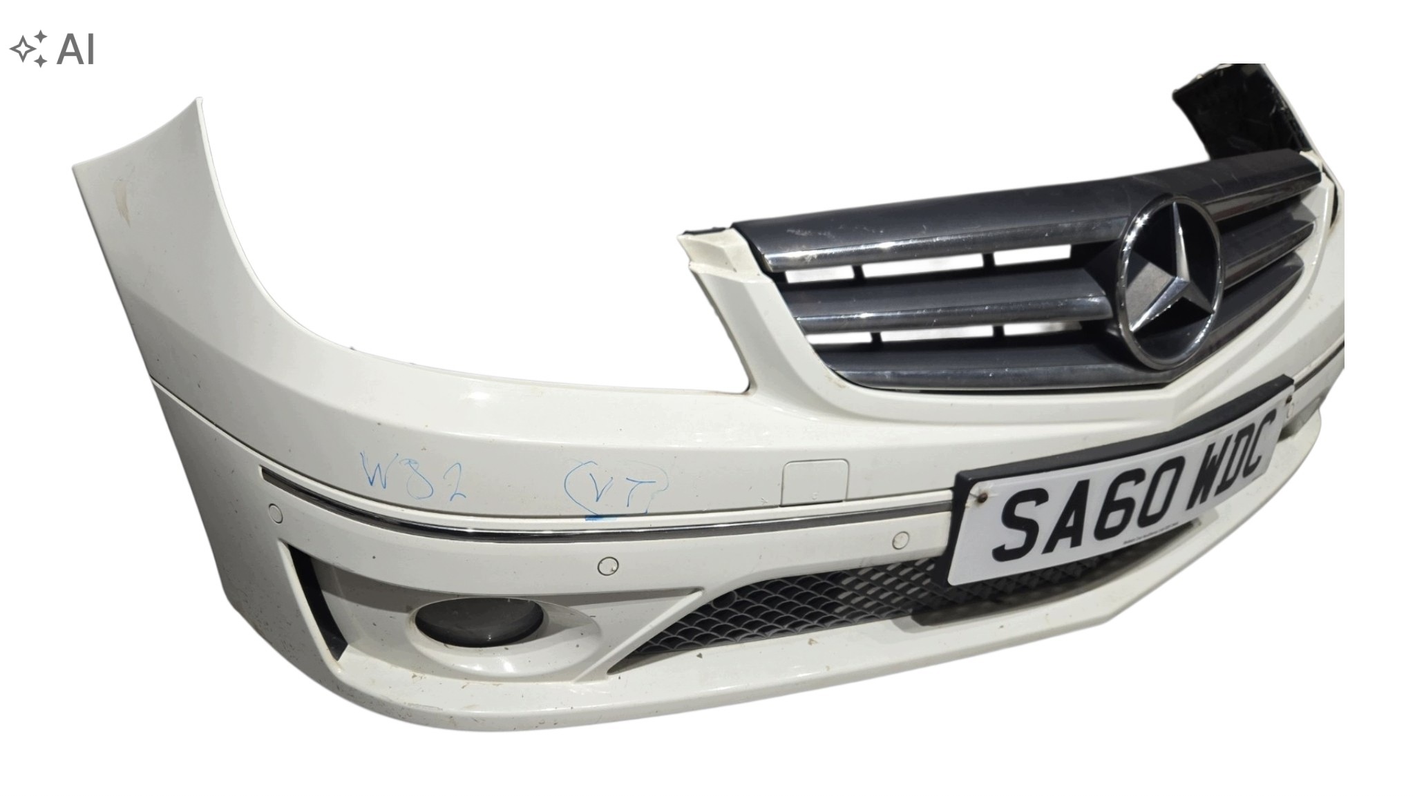 bumper front front MERCEDES CL W203 LIFT LAK: 650 (04-07)