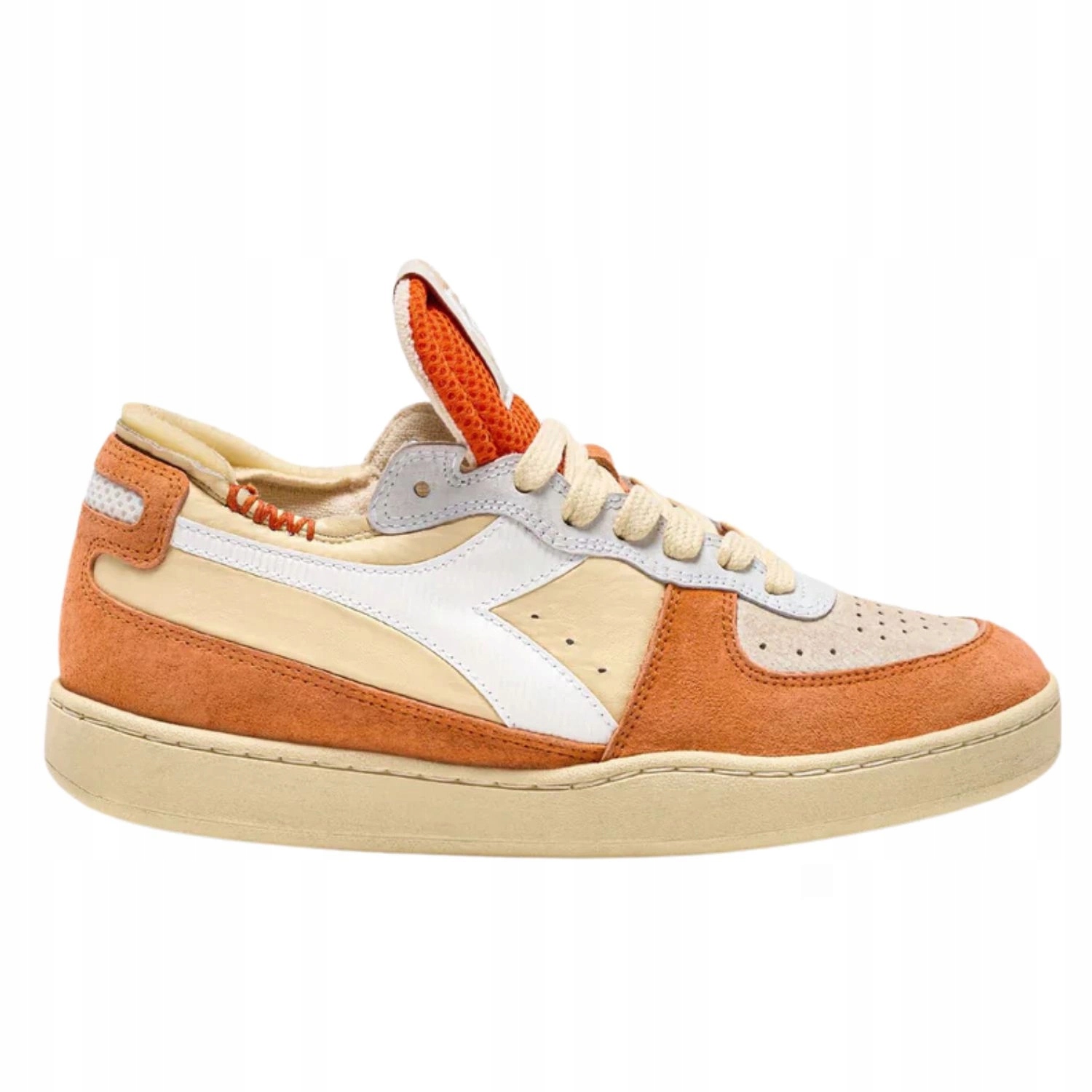 Pánské kožené boty Diadora spotrové kožené oranžové vel. 45