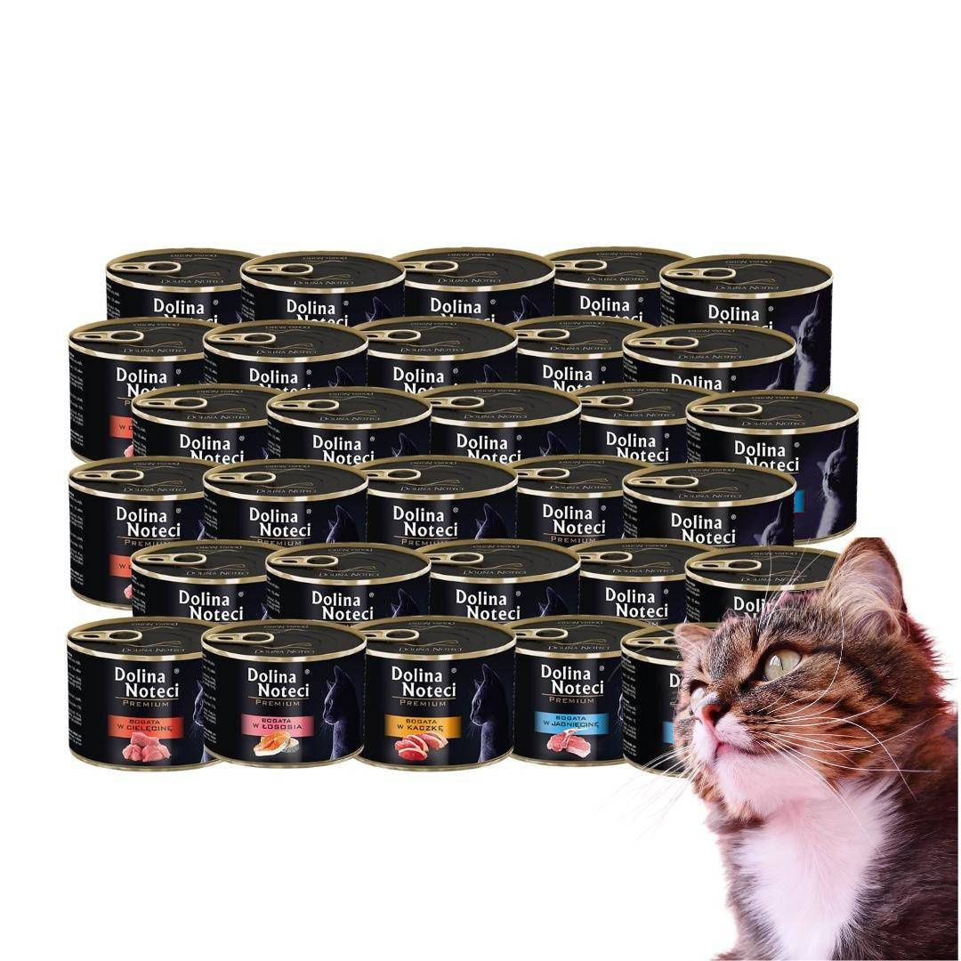 Dolina Noteci Mokra Karma Kota MIX Smaków 32x185g