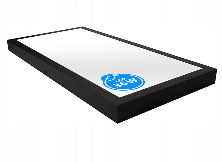 

Panel Led 36W Natynkowy czarny 60x30cm Plafon