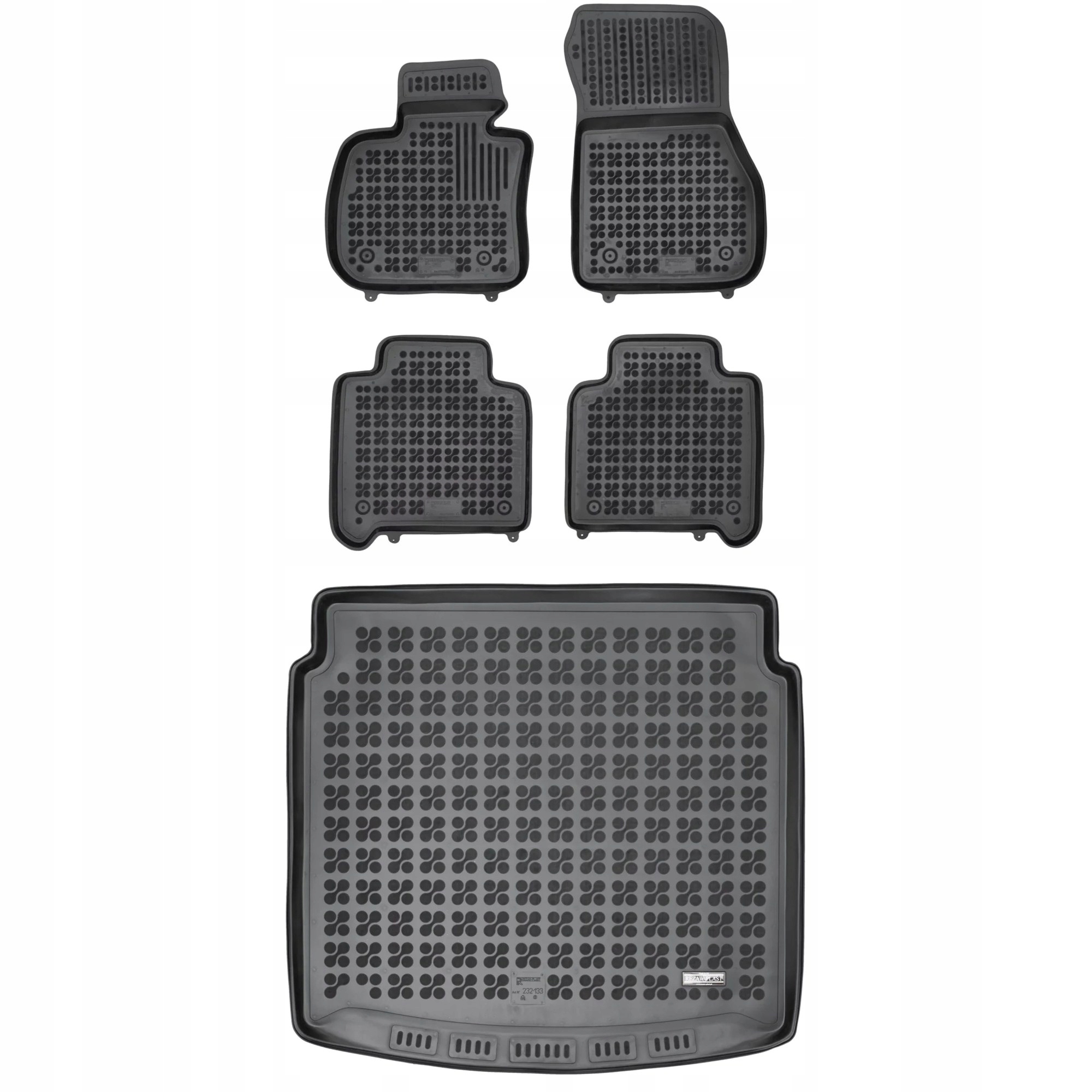 Gumová sada koberců a rohožek Bmw řady 2 F46 2015-2021 Gran Tourer (gt), 7
