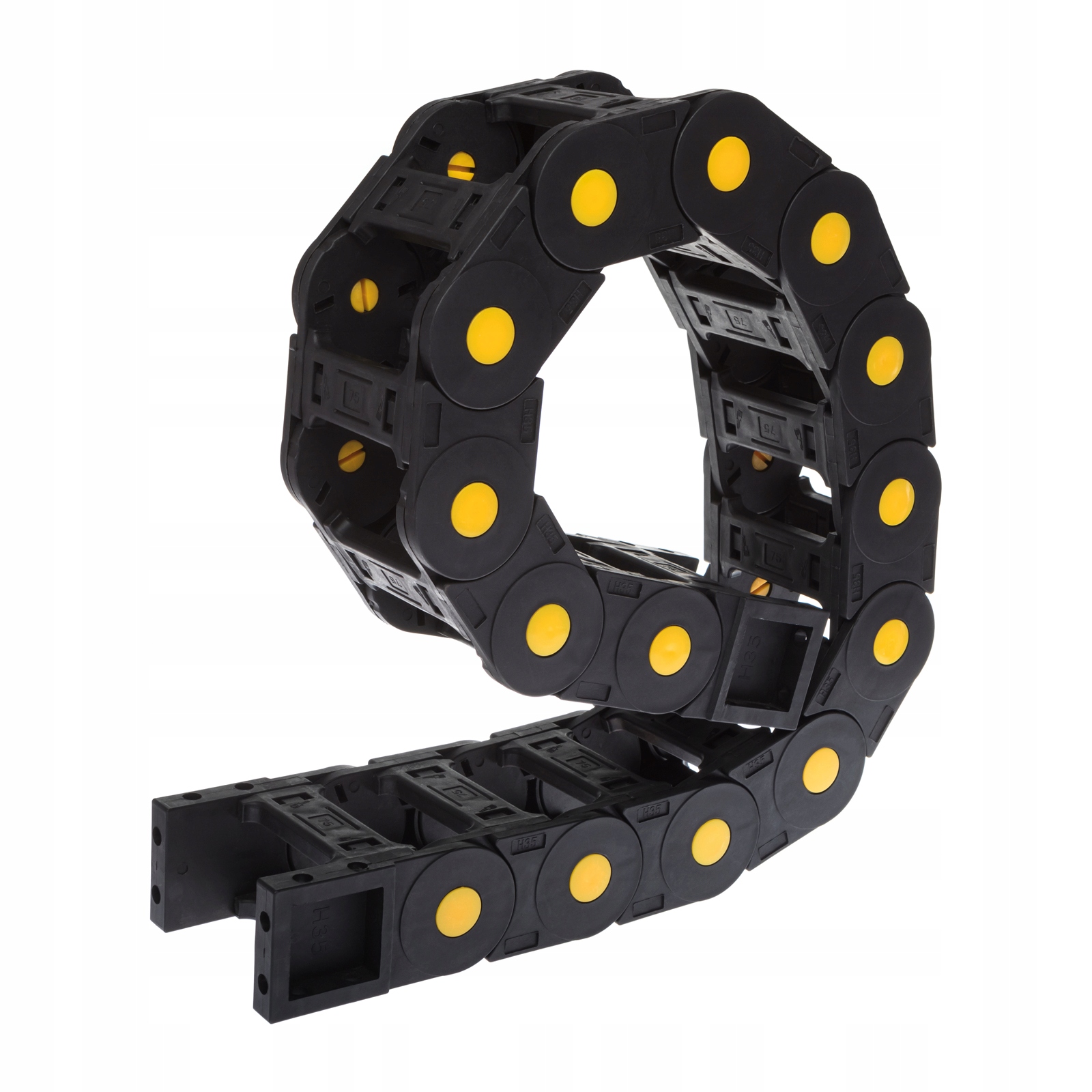 Prowadnica przewodów prowadnik kabli 35x75mm R100