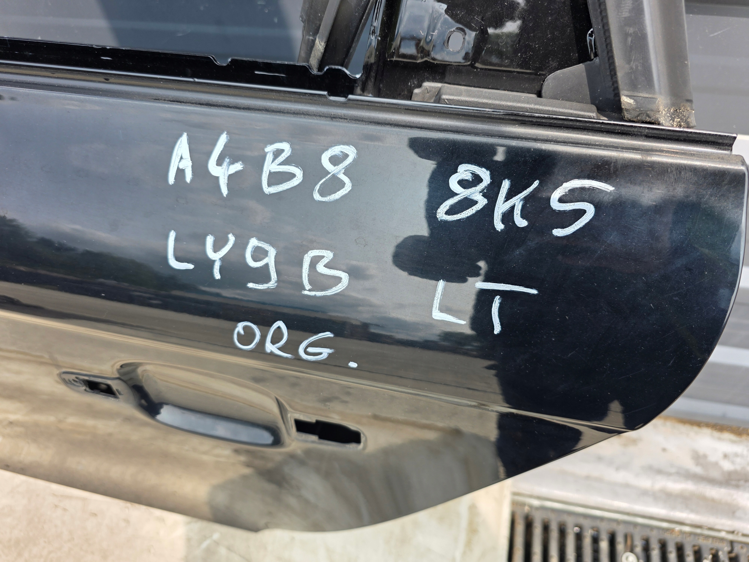 Tür links heck AUDI A4 B8 LY9B Sedan * 2008-2016 Original !!